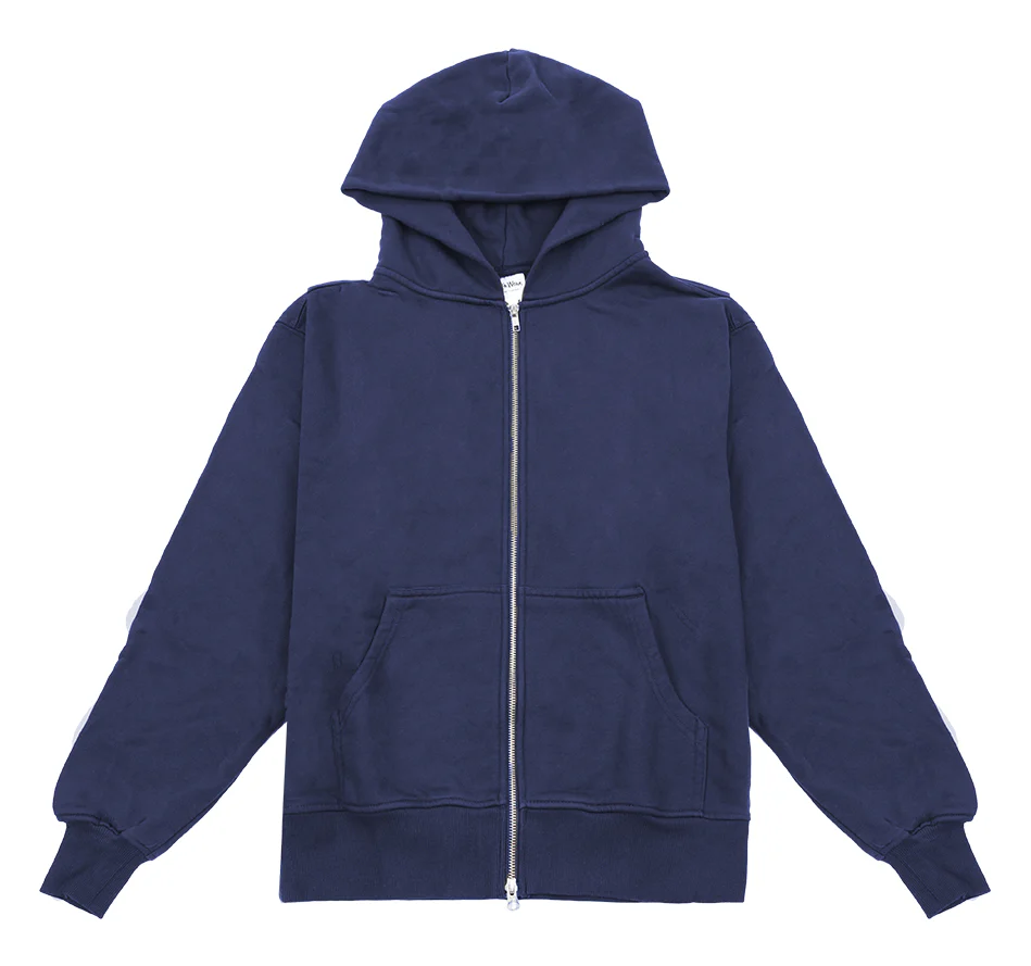 12.0oz Double Zip Garment Dye Hoodie - Image 20