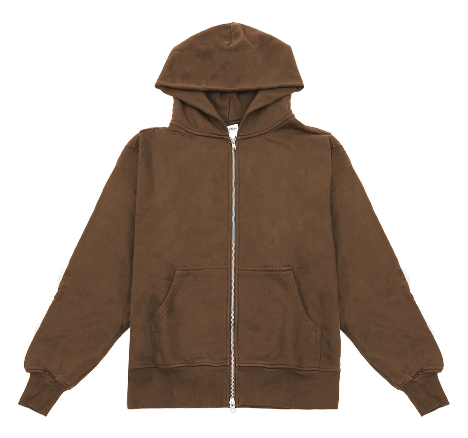 12.0oz Double Zip Garment Dye Hoodie - Image 21