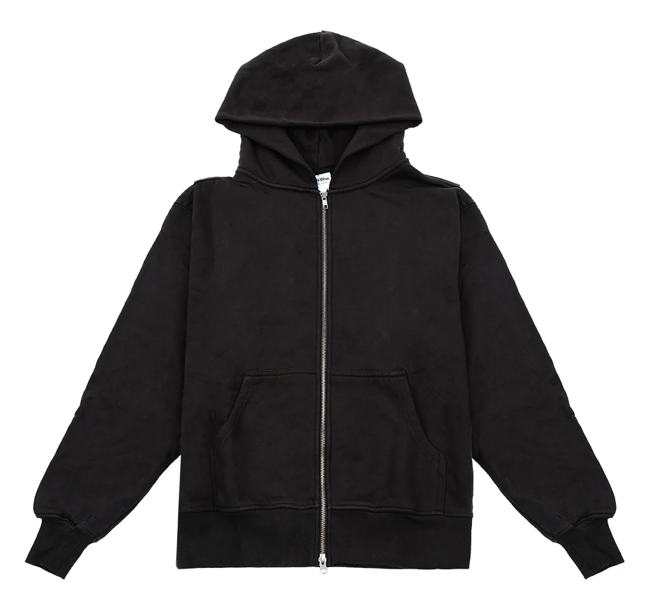12.0oz Max Heavy Fleece Garment Dye Double Zip Hoodie - Image 20