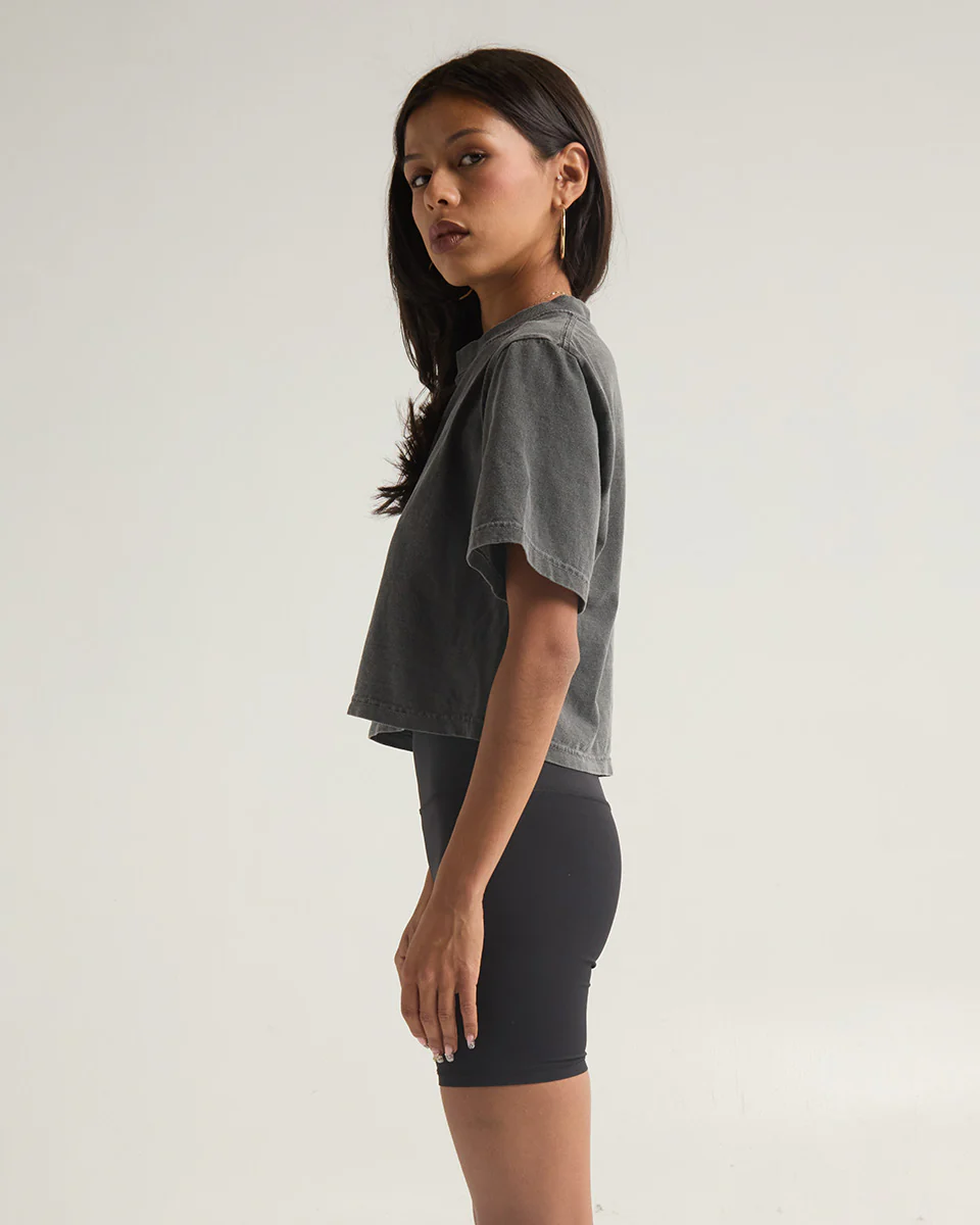 6.0oz Garment Dye Crop Top - Image 7