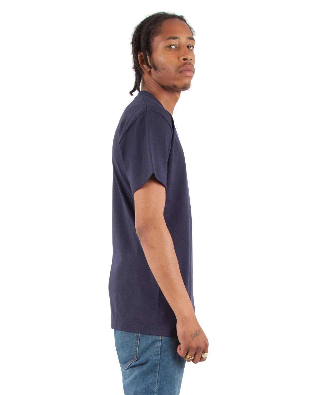 6.2oz V-Neck Short Sleeve - Image 3