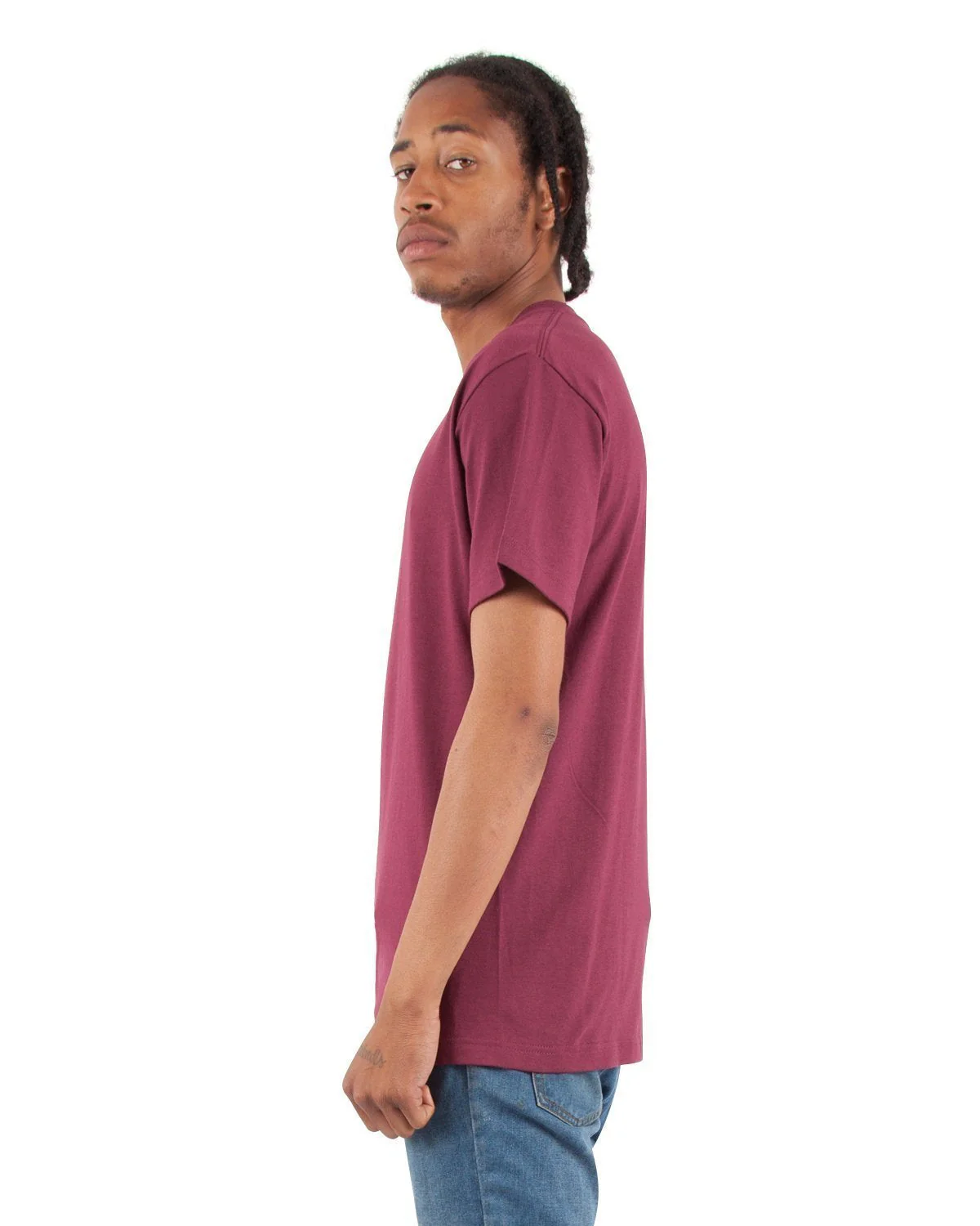 6.2oz V-Neck Short Sleeve - Image 30