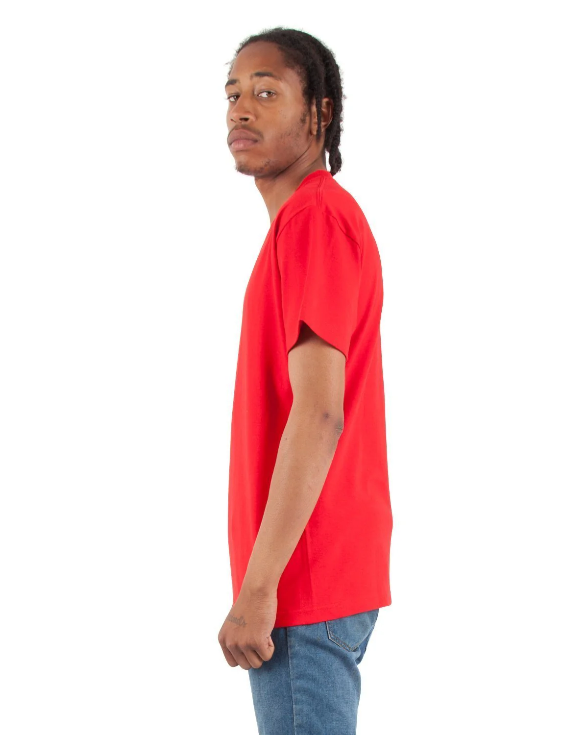 6.2oz V-Neck Short Sleeve - Image 6