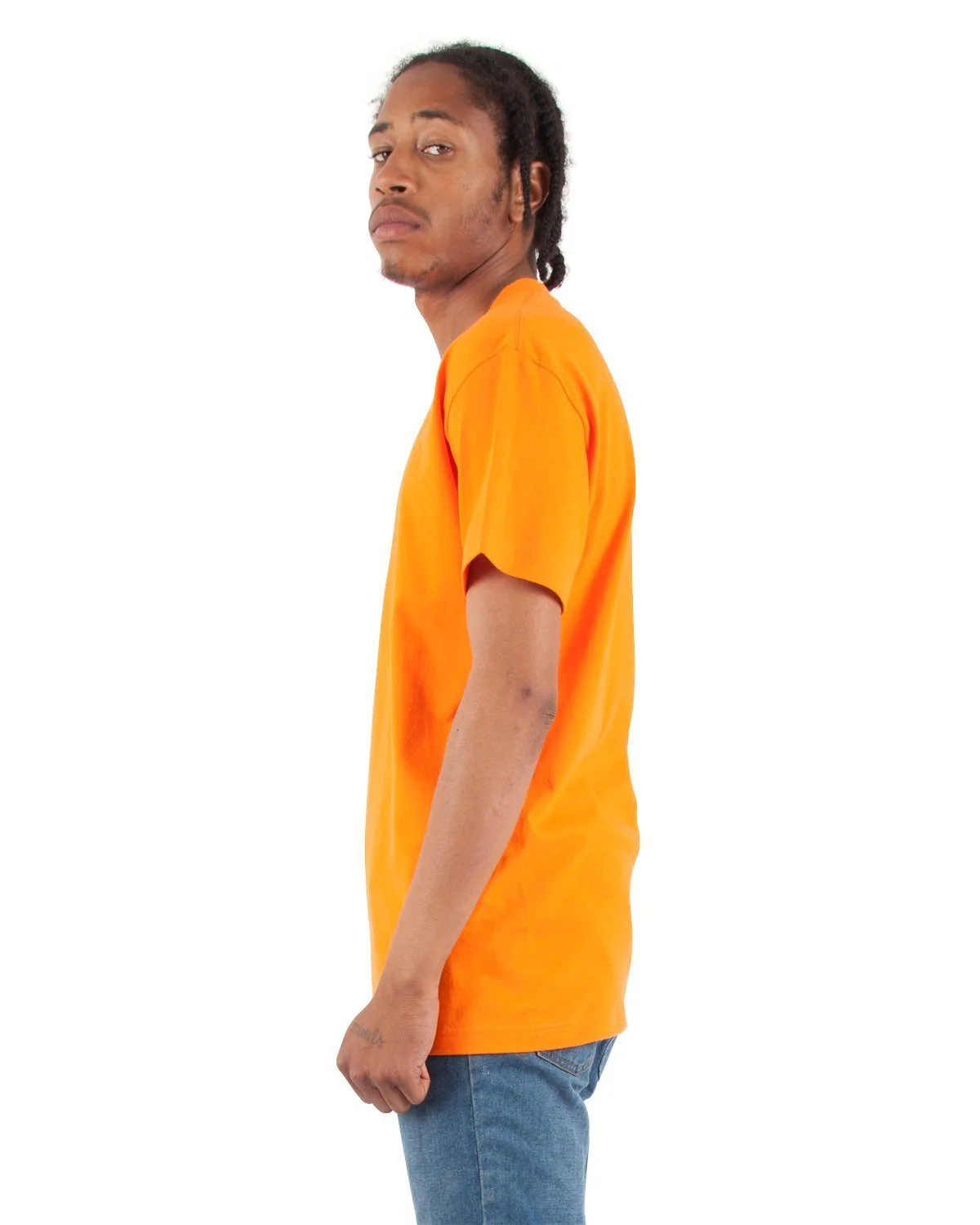 6.2oz V-Neck Short Sleeve - Image 9