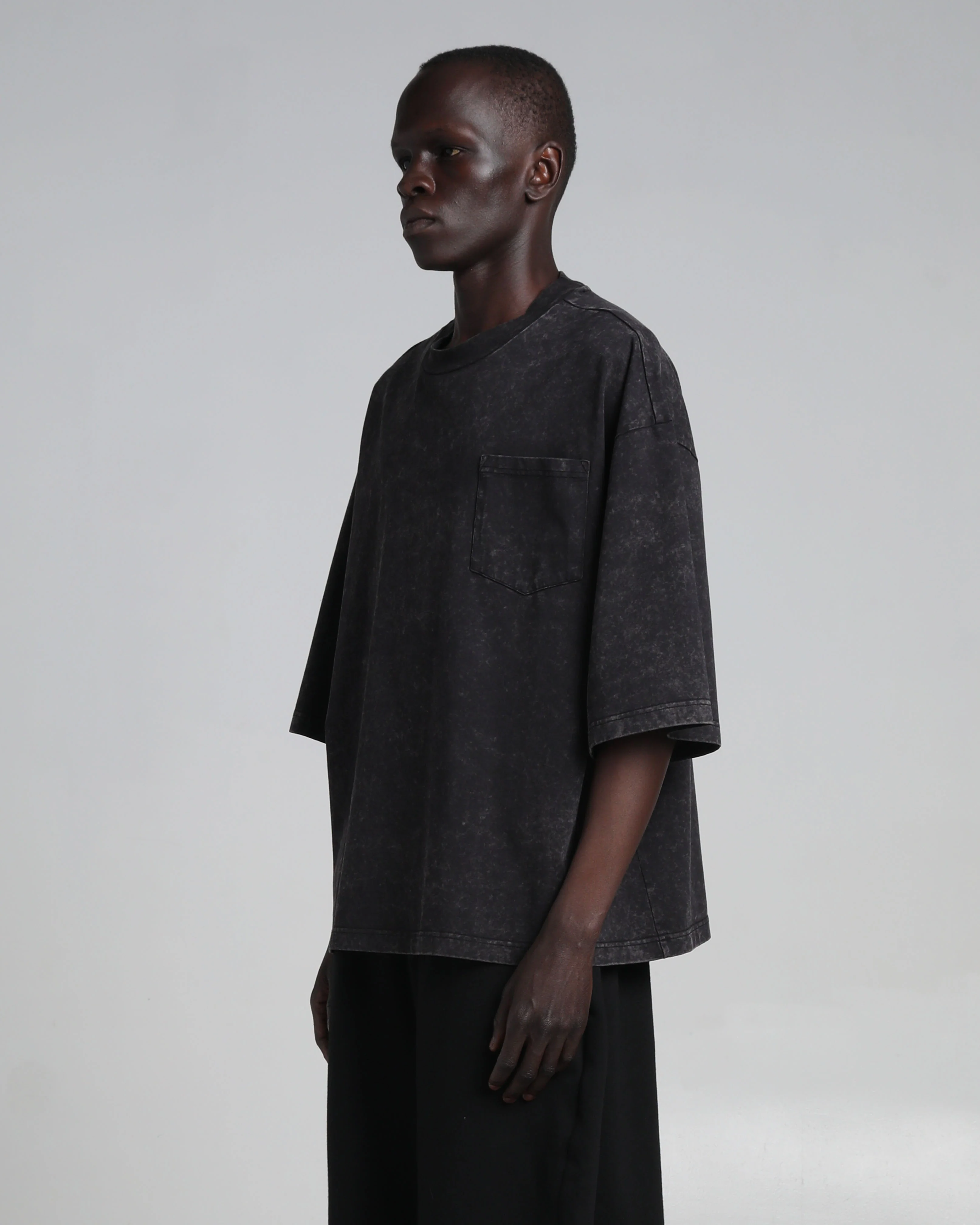 7.5oz Acid Wash Pocket Tee Short Sleeve - Image 5