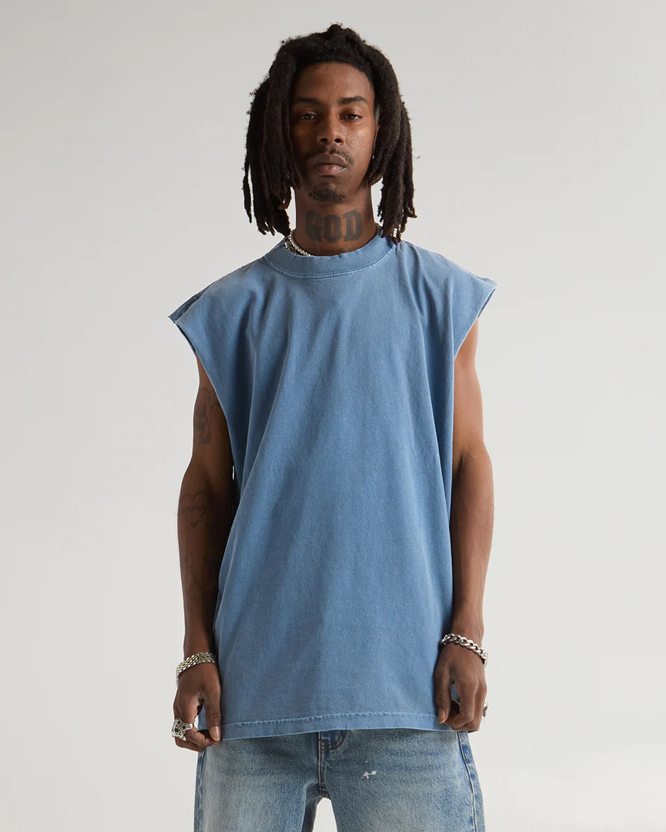 7.5oz Garment Dye Muscle Tee - Image 5