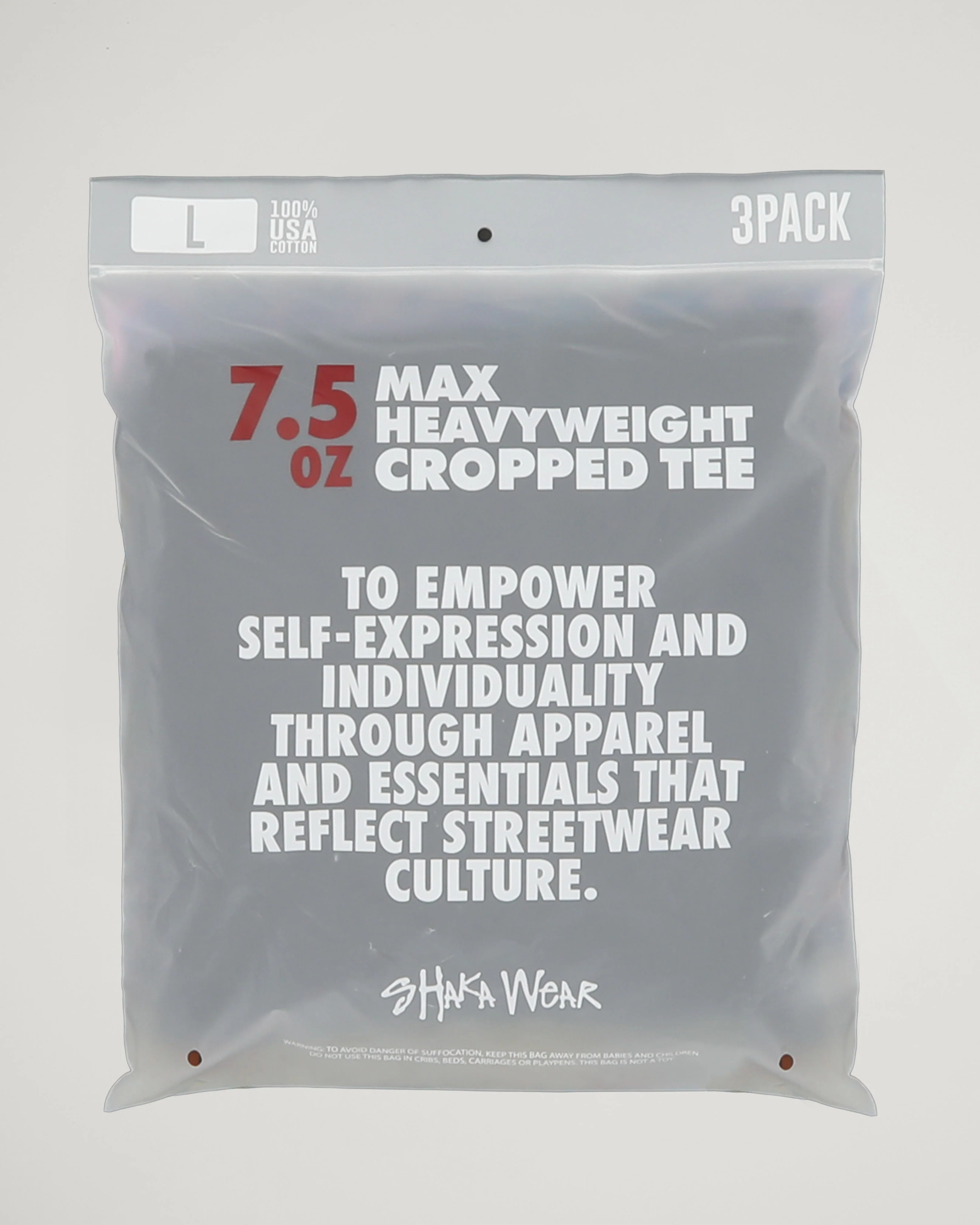 7.5oz Max Heavyweight Cropped Tee - 3-Pack - Image 5