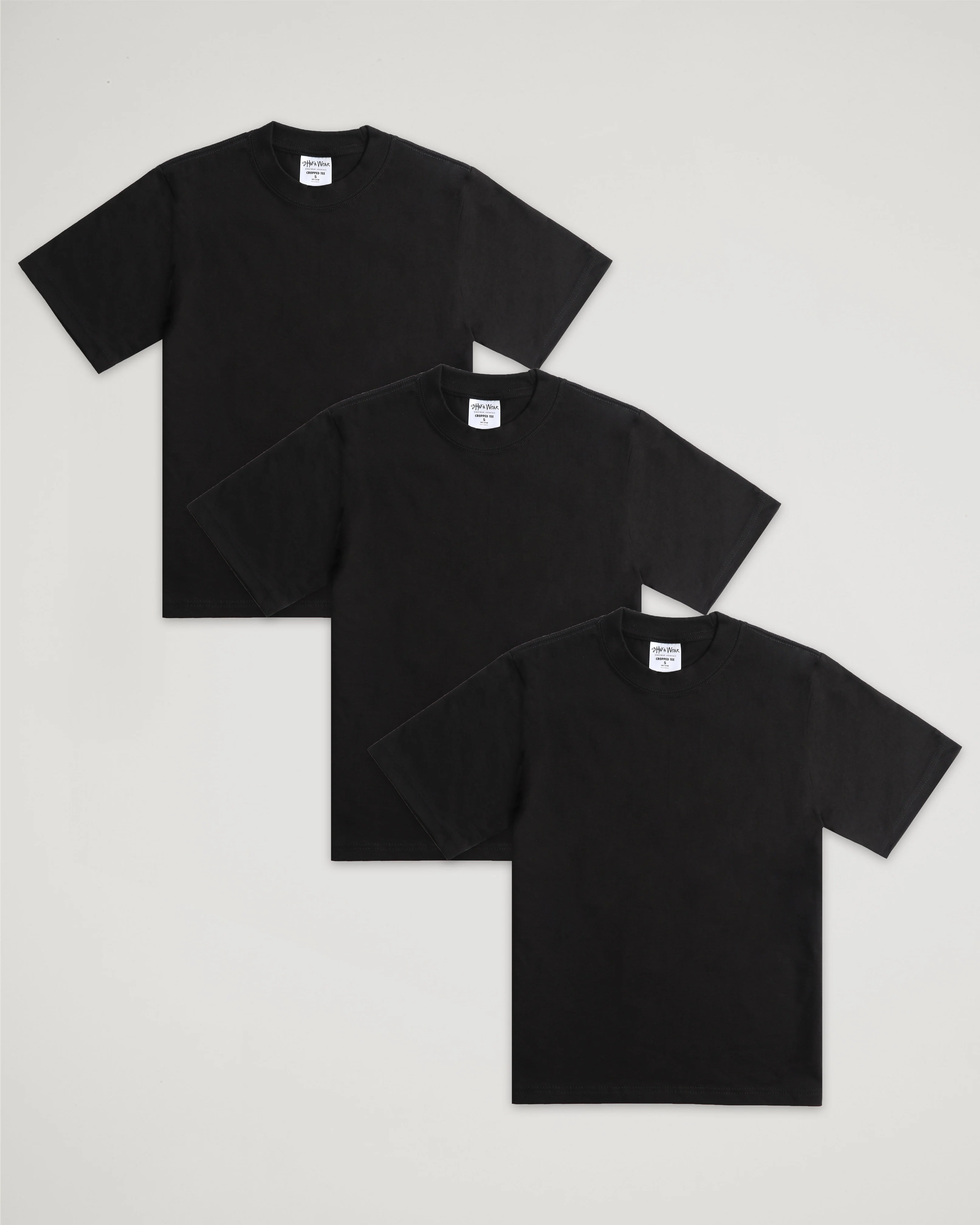 7.5oz Max Heavyweight Cropped Tee - 3-Pack - Image 7
