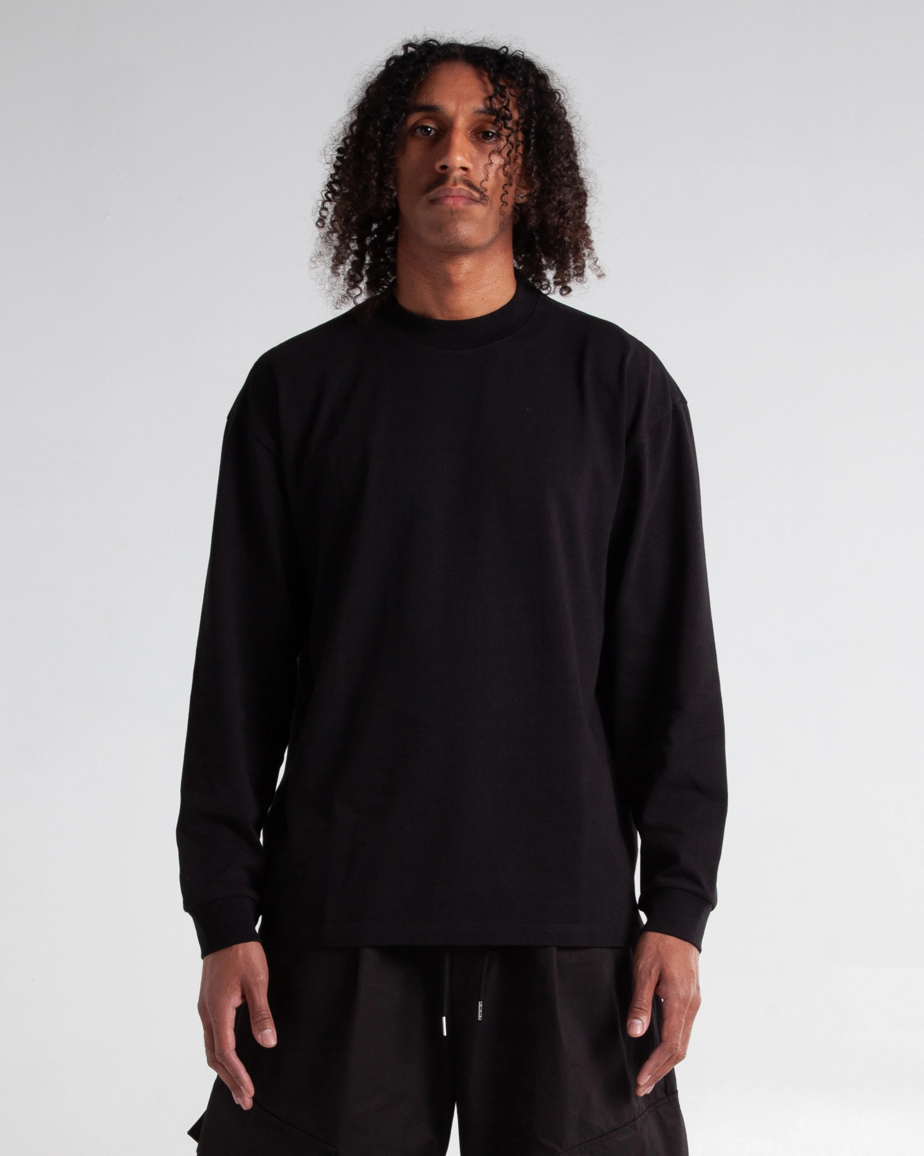 9.0oz Garment Dye Long Sleeve Designer Tee - Image 9