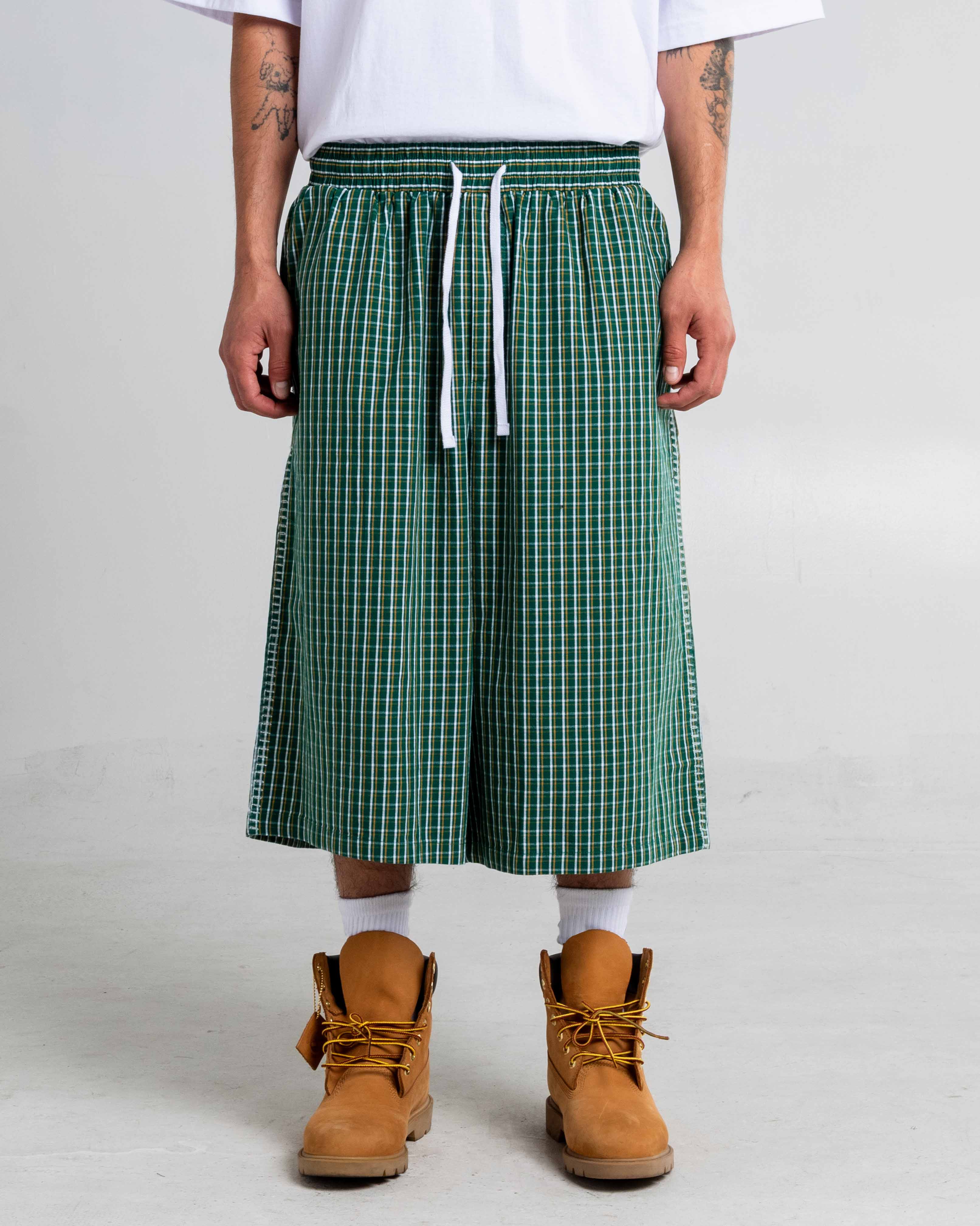 Baggy Plaid Shorts - Image 10