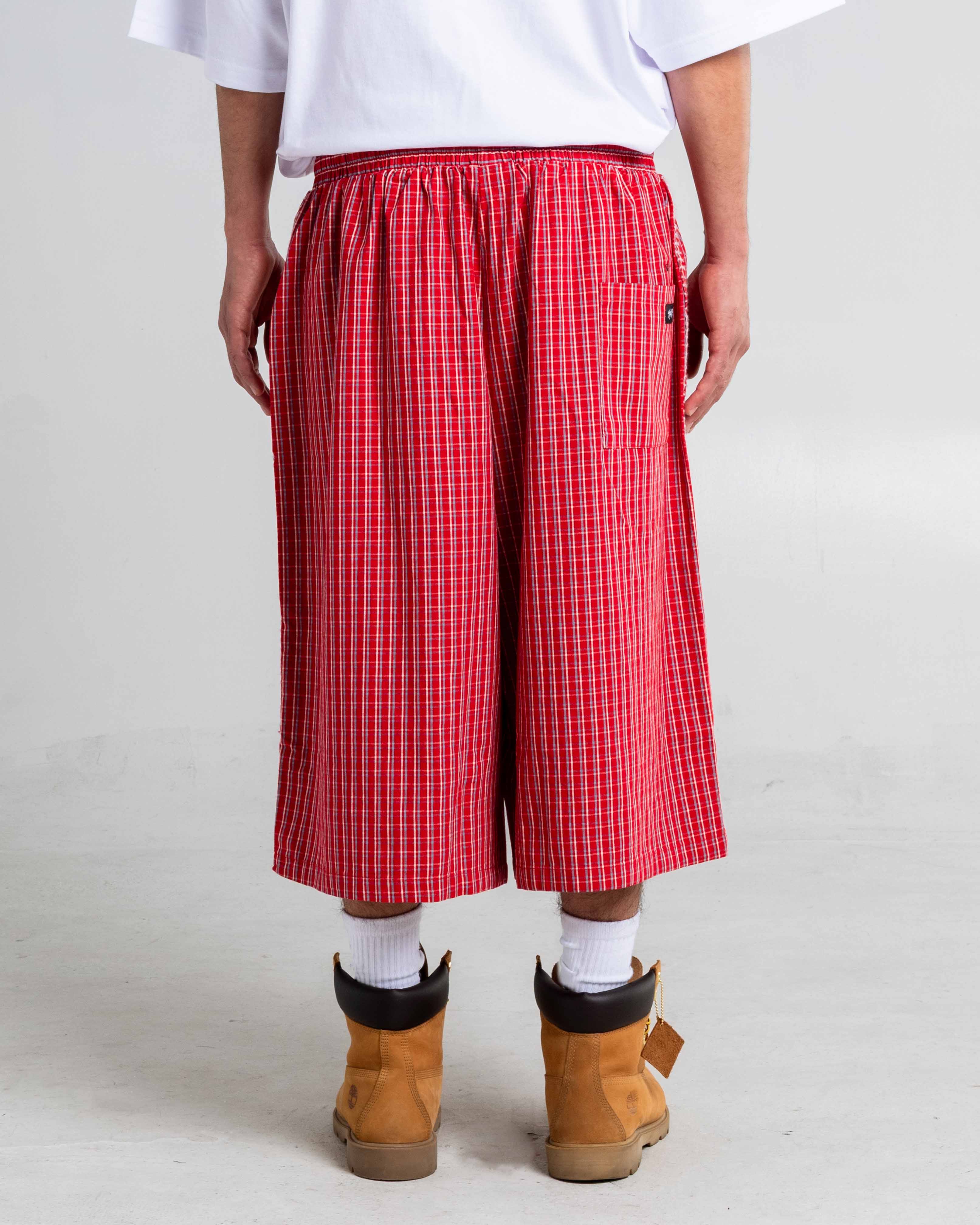 Baggy Plaid Shorts - Image 7