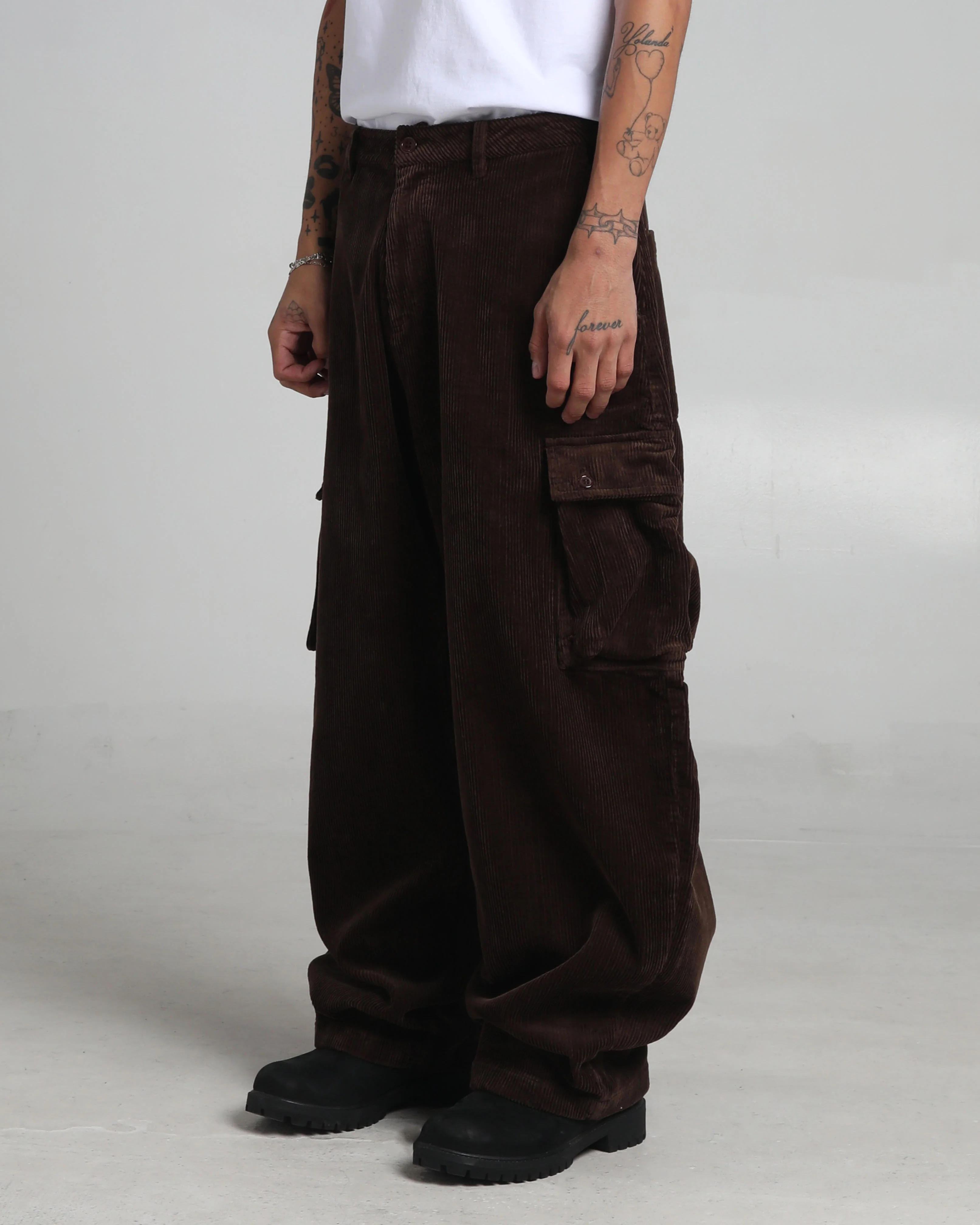 Barrel Corduroy Cargos - Image 9