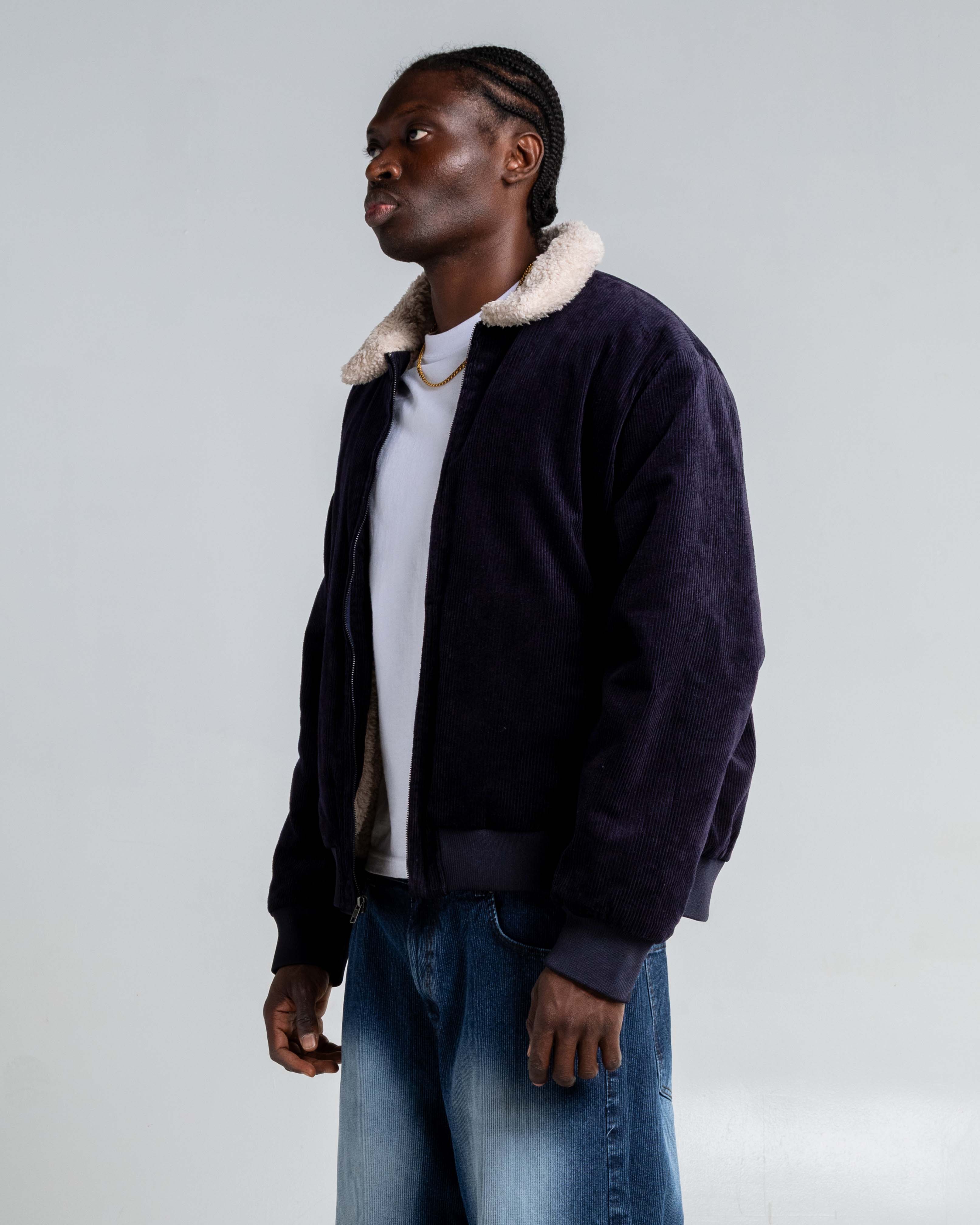 Corduroy Sherpa Jacket - Image 11