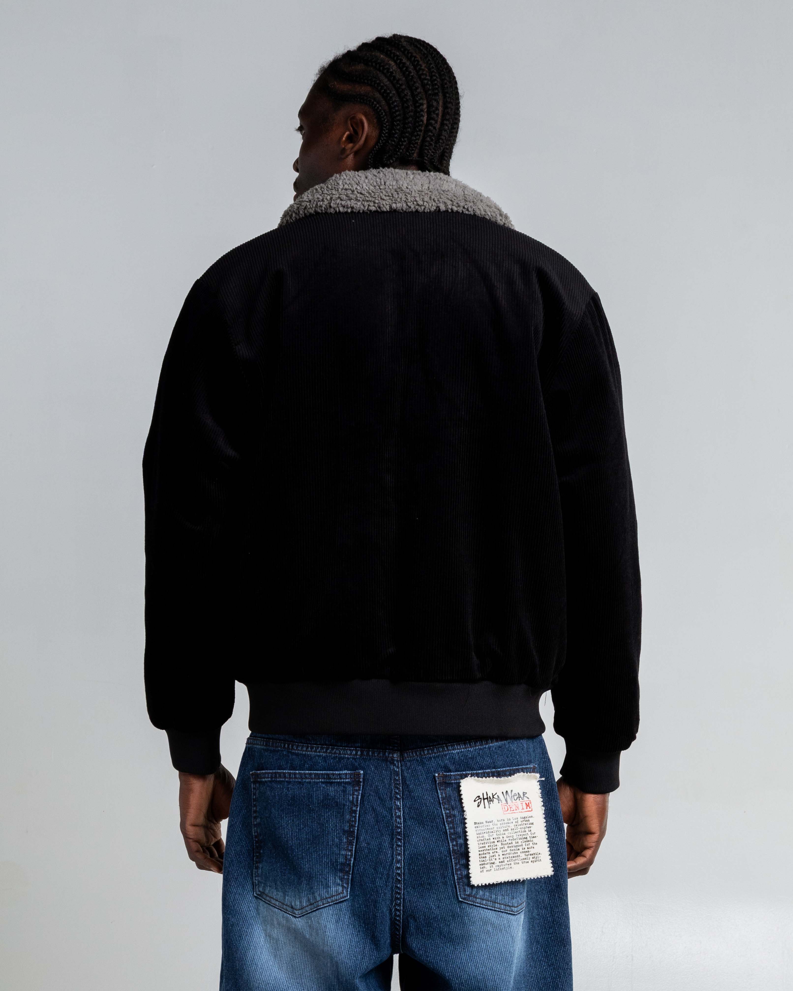 Corduroy Sherpa Jacket - Image 3