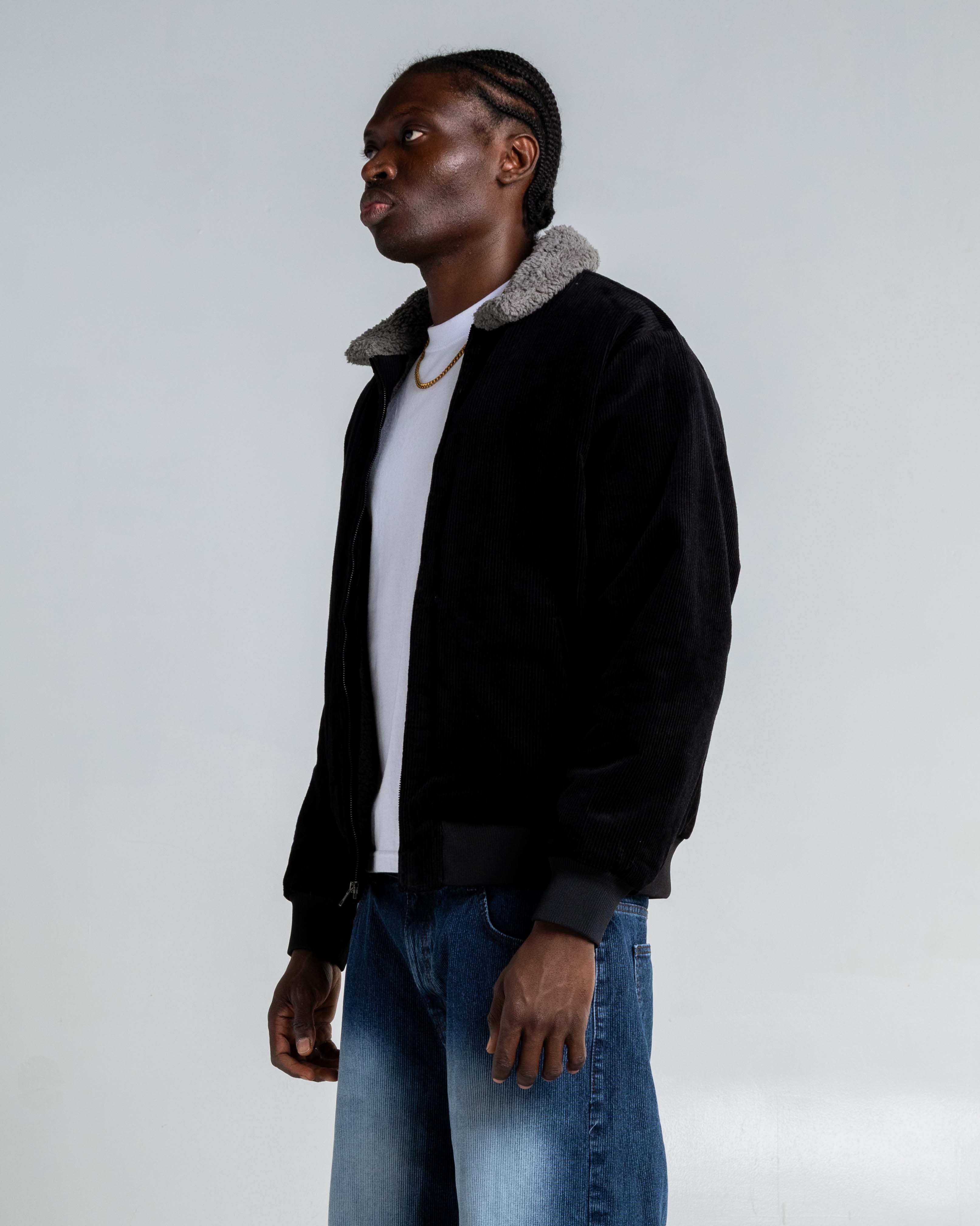 Corduroy Sherpa Jacket - Image 5
