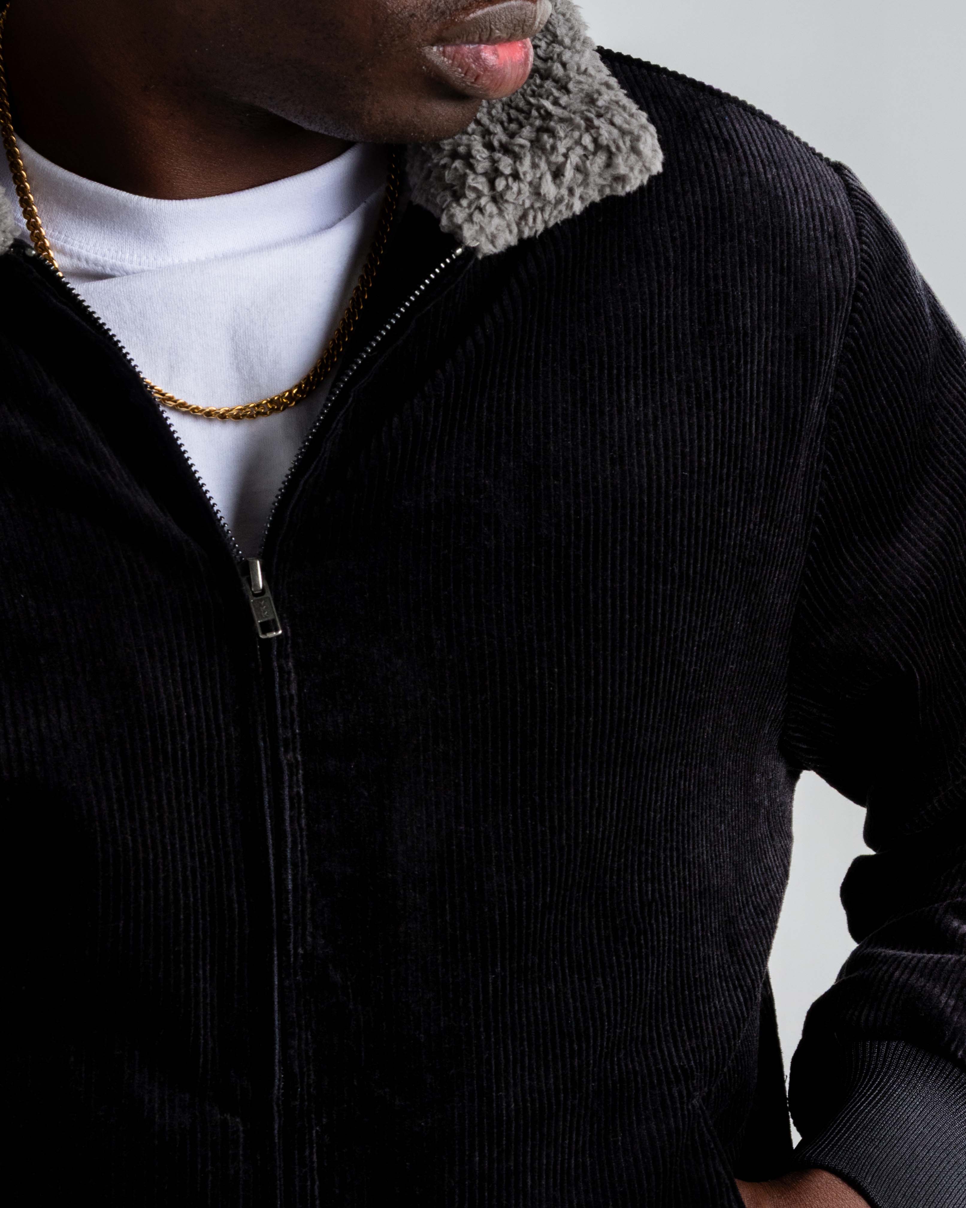 Corduroy Sherpa Jacket - Image 6
