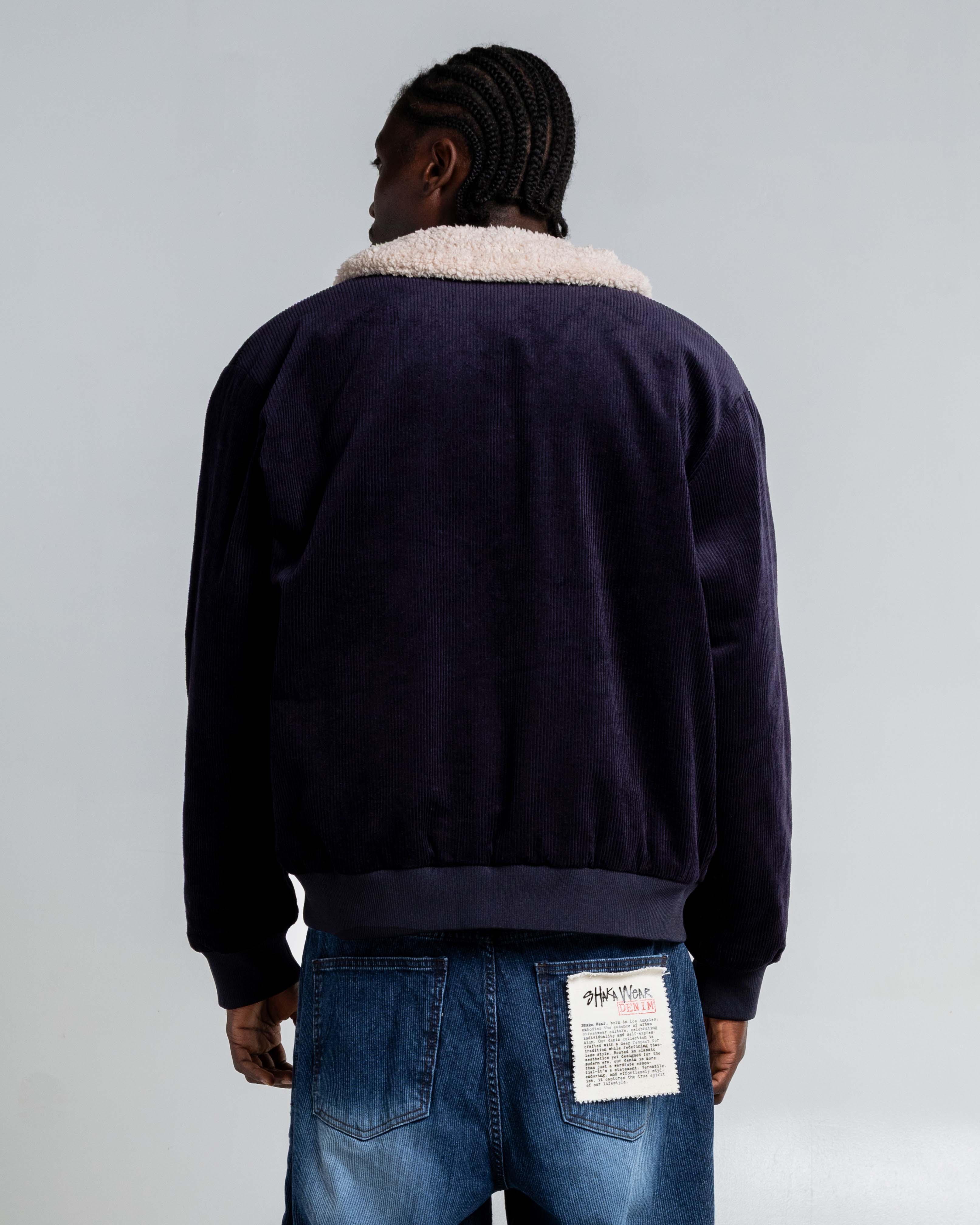 Corduroy Sherpa Jacket - Image 9