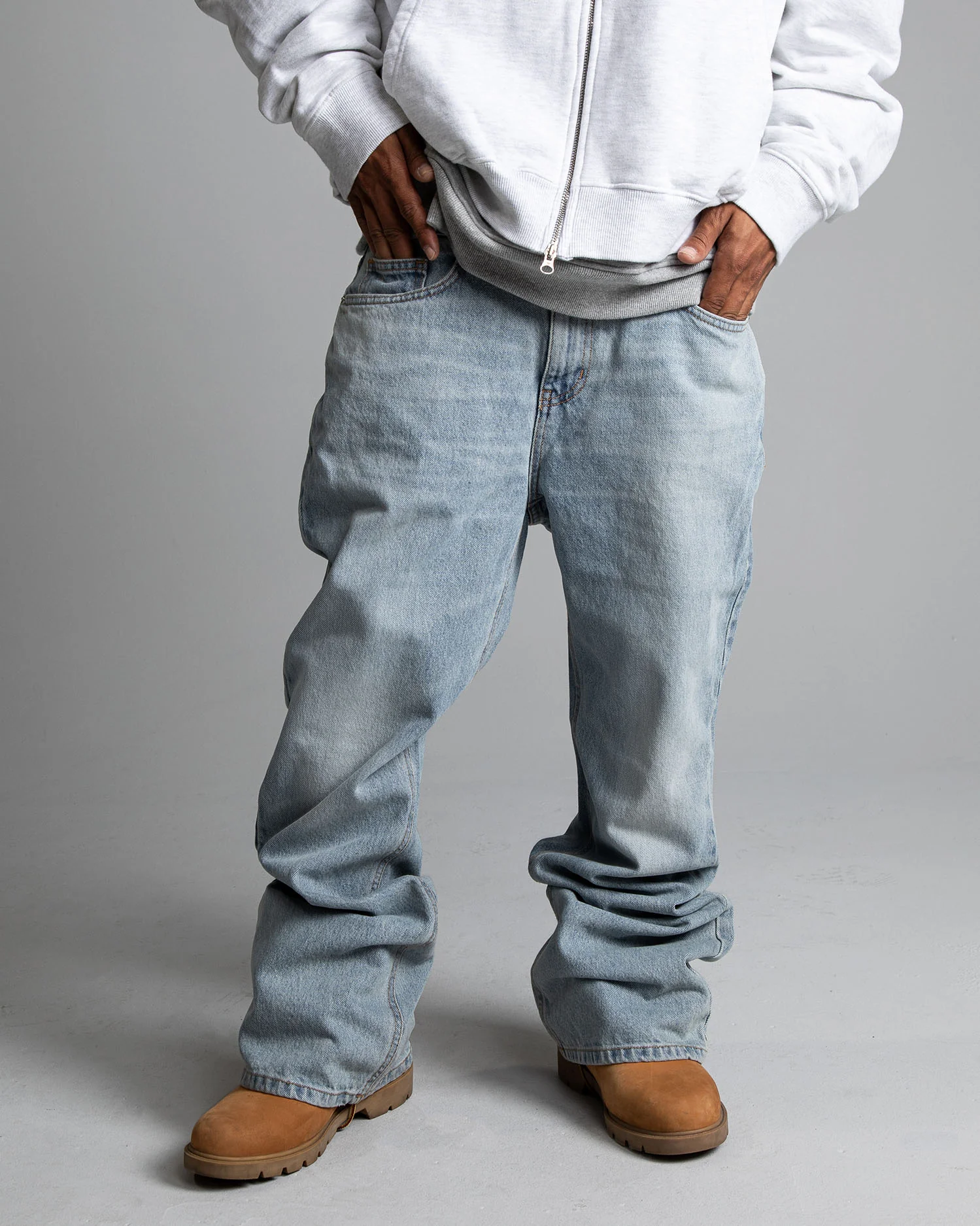 Boulevard Baggy Flared Denim - Image 2