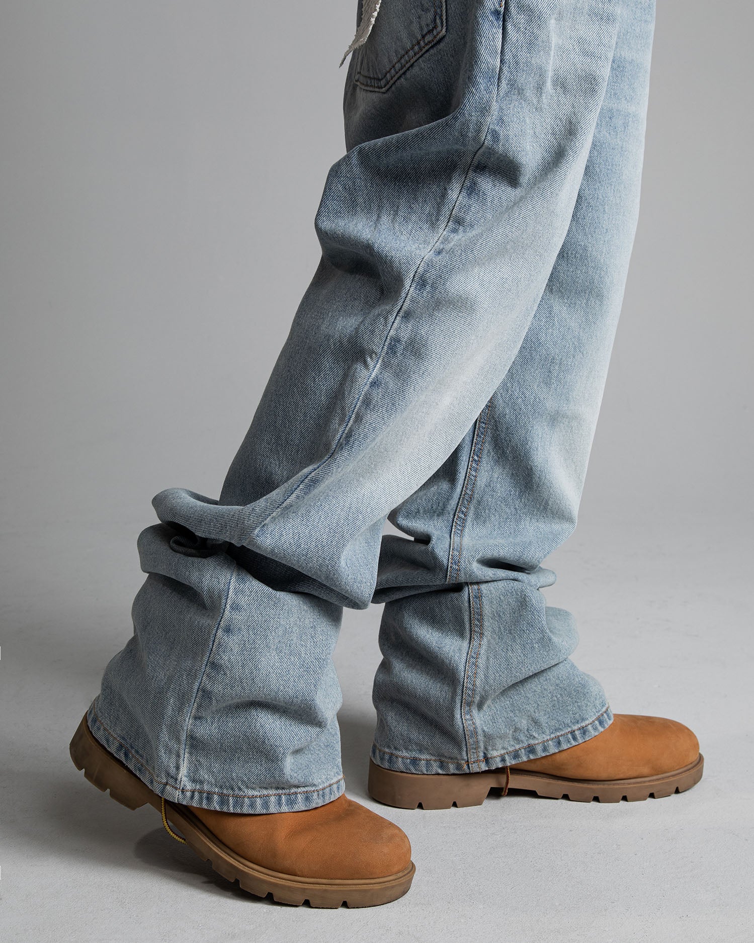Boulevard Baggy Flared Denim - Image 5