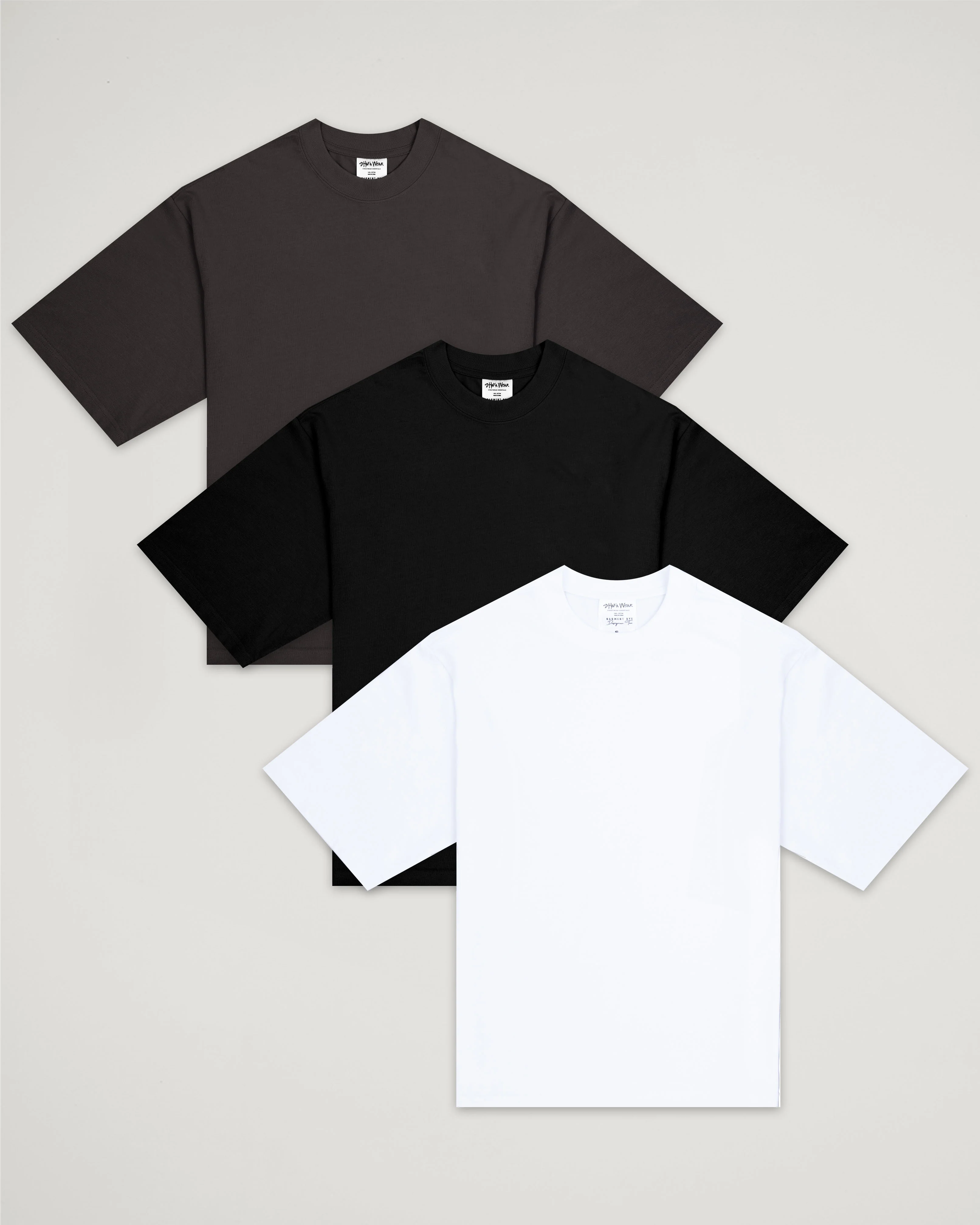 9.0oz Garment Dye Designer T-Shirt 3-Pack Bundle - Image 4