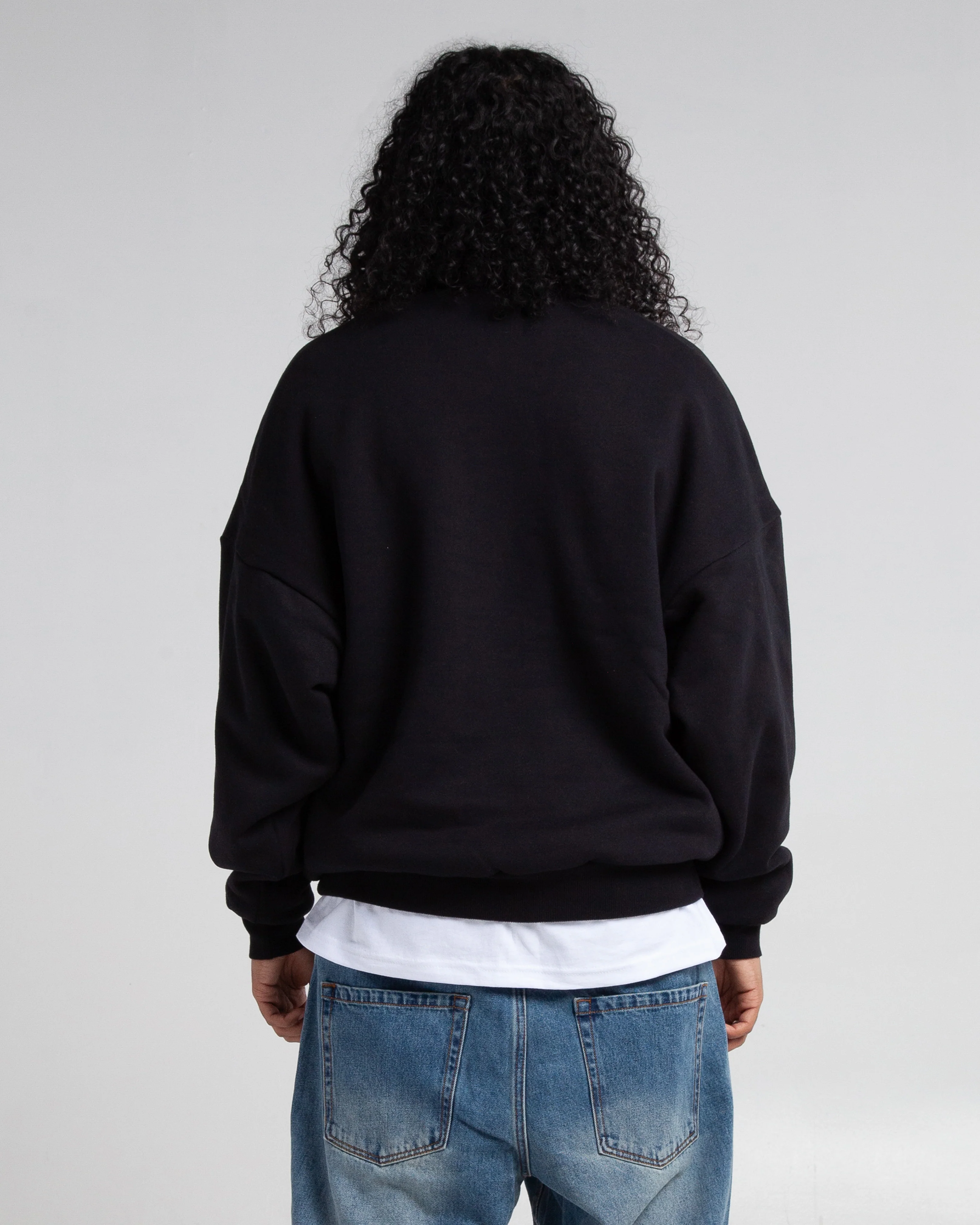 Garment Dye Double Layer Reversible Crewneck - Image 11