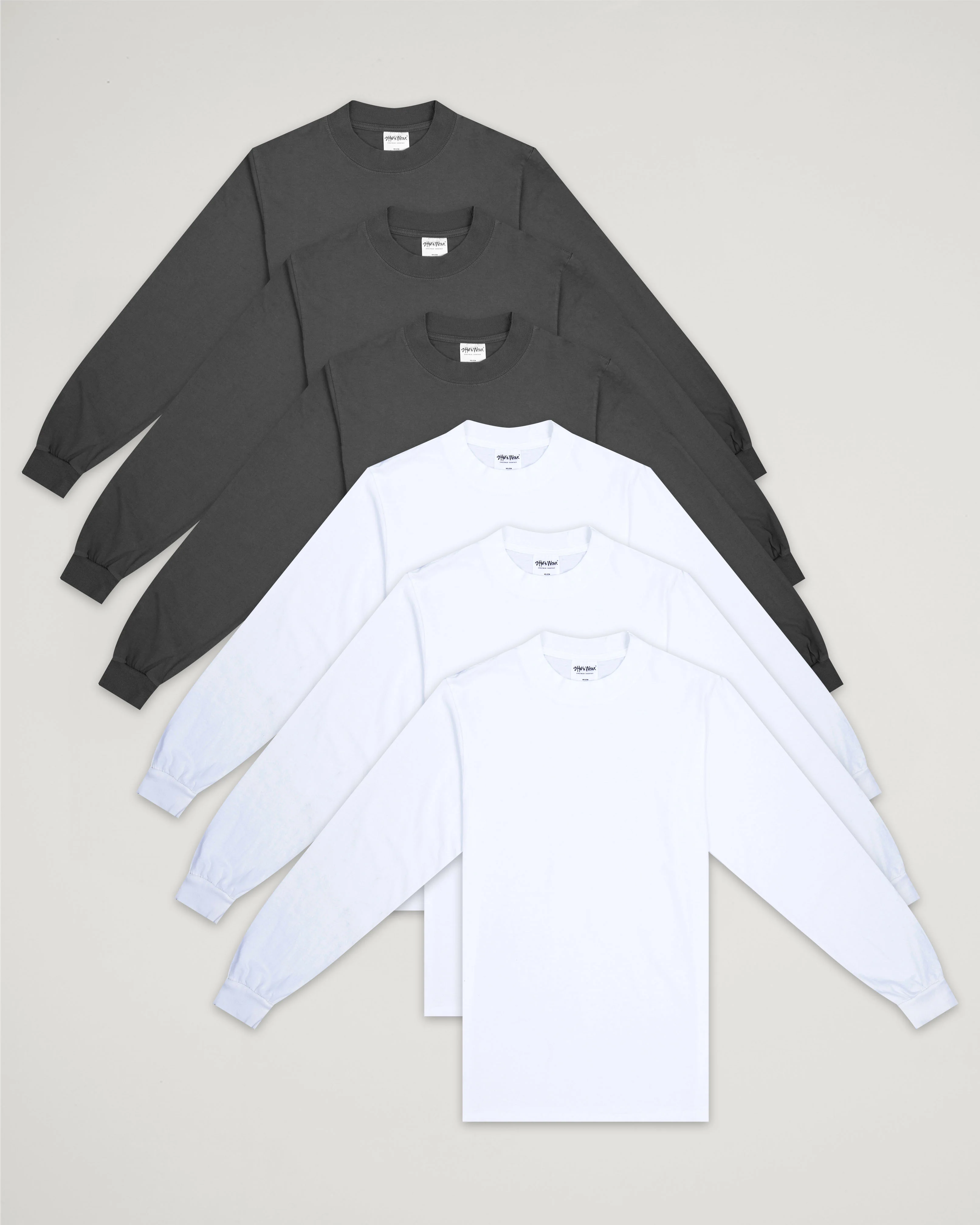 7.5 Max Heavyweight Garment Dye Long Sleeve 6-Pack Bundle - Image 5