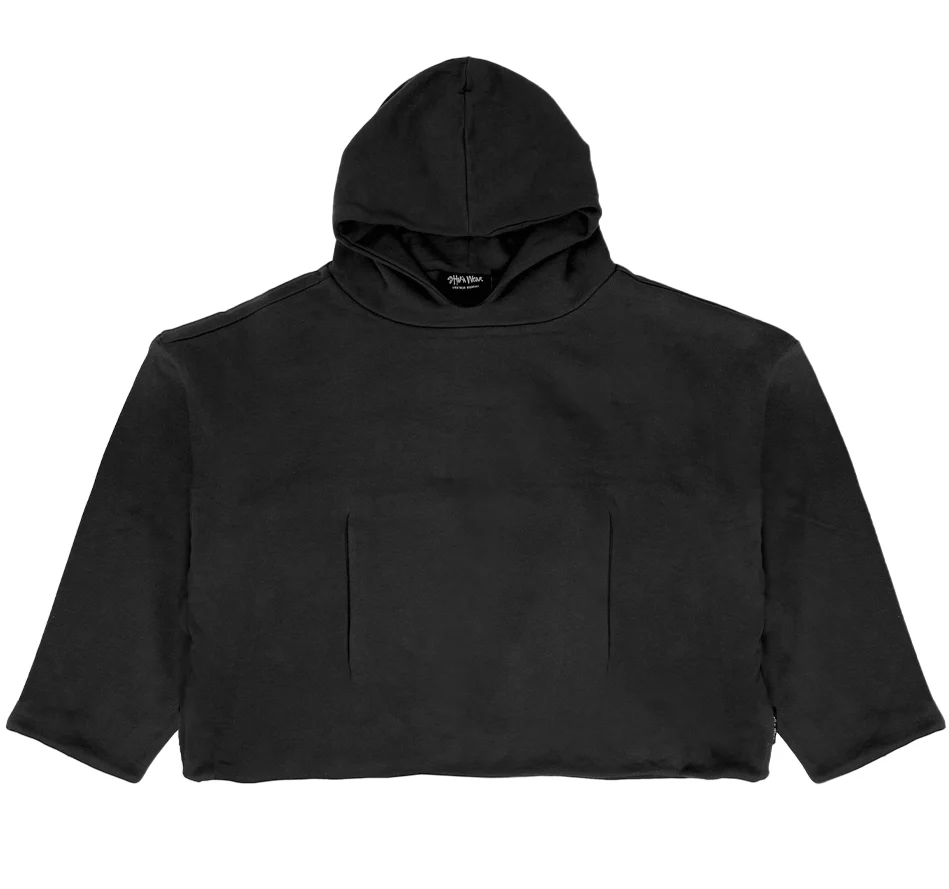 Garment Dye Poncho Hoodie - Image 14
