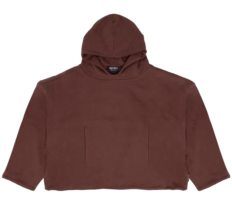 Garment Dye Poncho Hoodie - Image 15