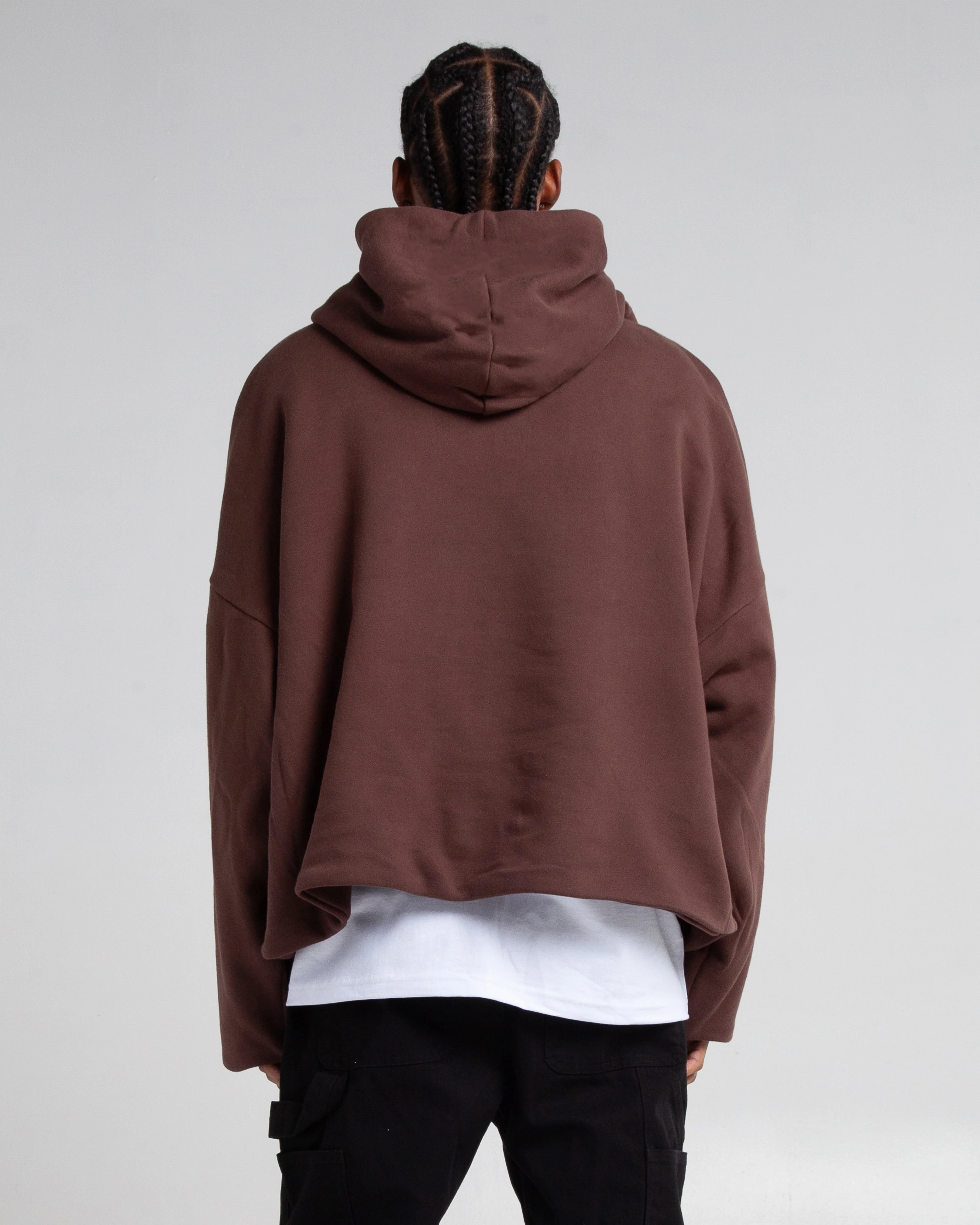 Garment Dye Poncho Hoodie - Image 7