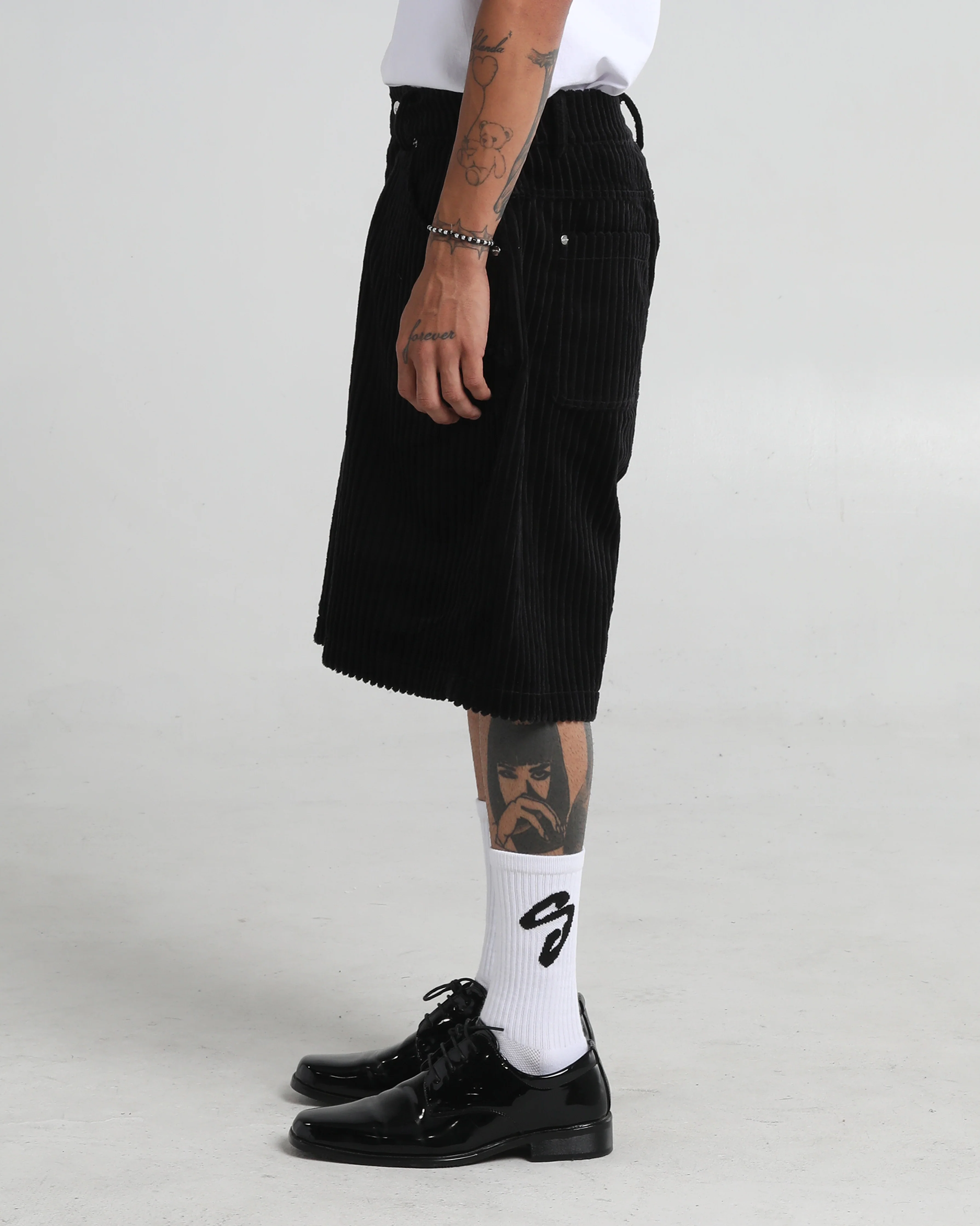 Heavy Rib Corduroy Shorts - Image 4