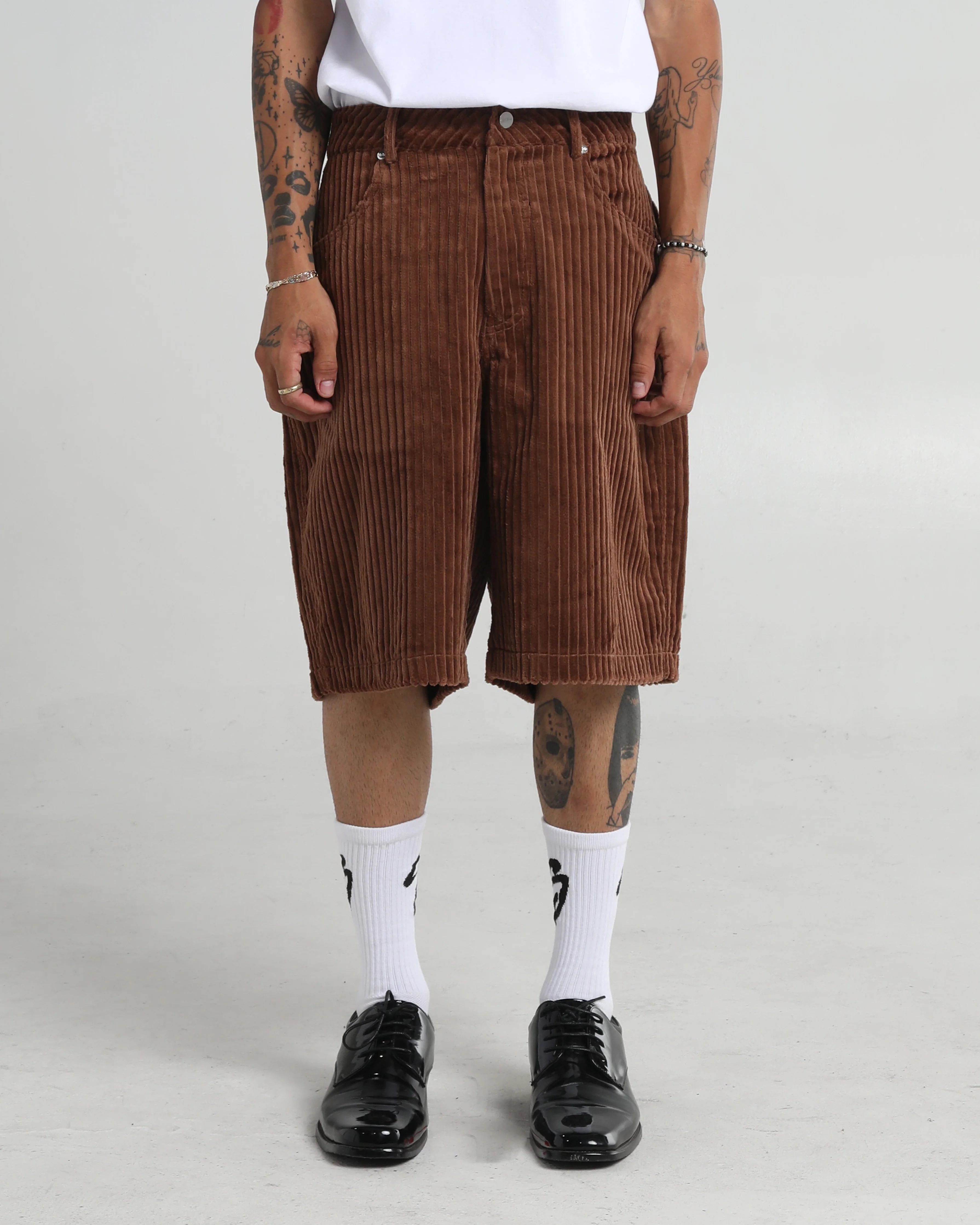 Heavy Rib Corduroy Shorts - Image 6