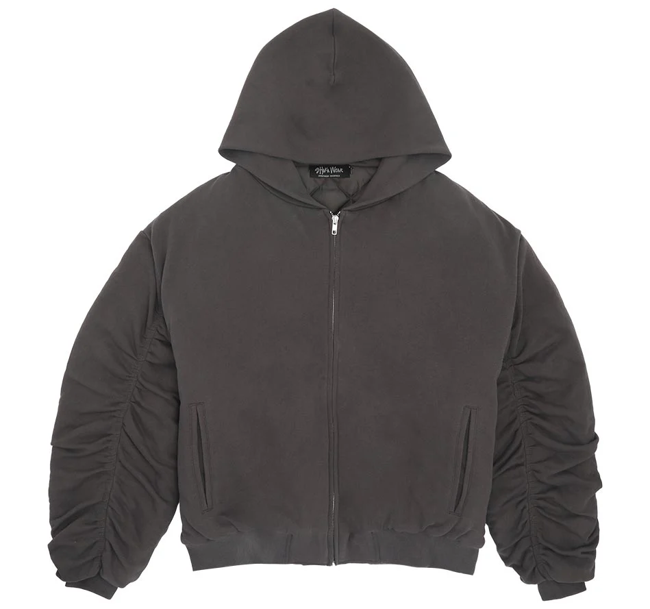 Hooded Fleece Bomber - Image 13