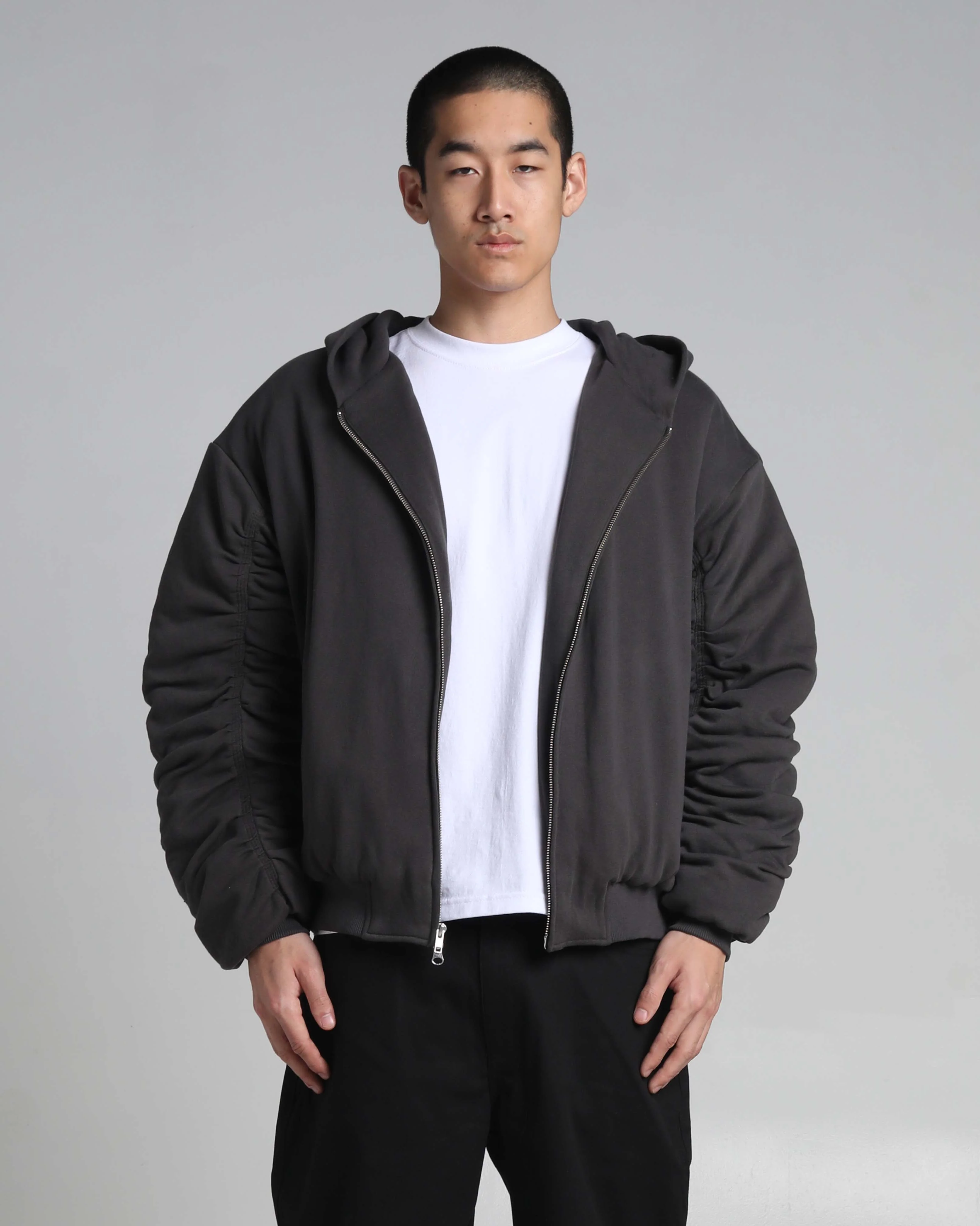 Hooded Fleece Bomber - Image 8