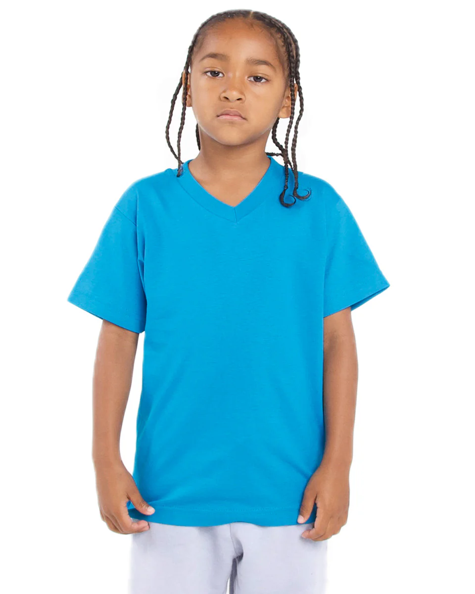 6.0 oz Kids' V-Neck - Image 16