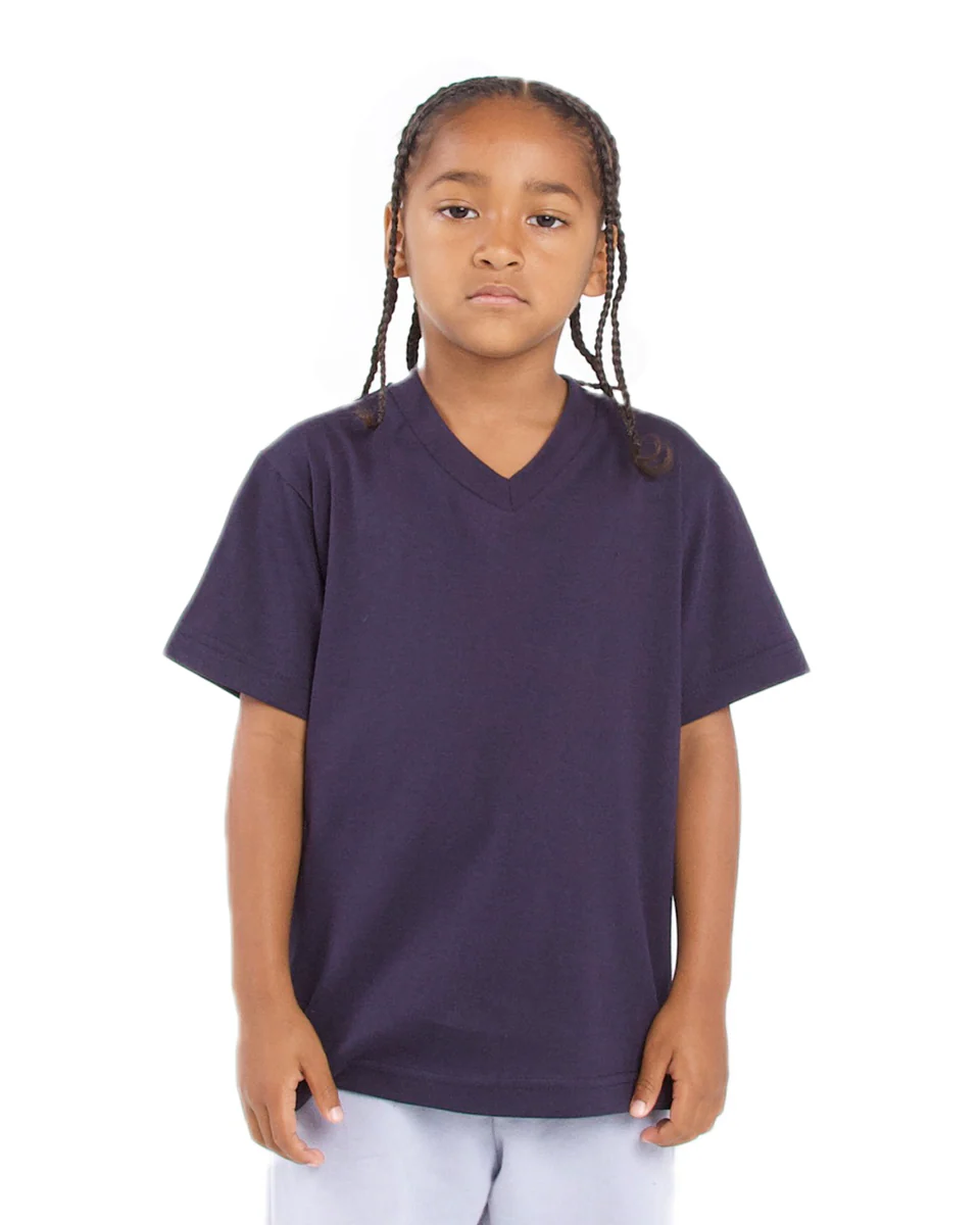 6.0 oz Kids' V-Neck - Image 19