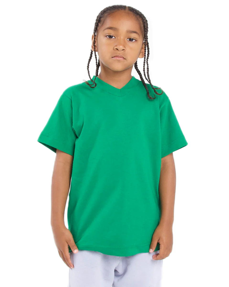 6.0 oz Kids' V-Neck - Image 28