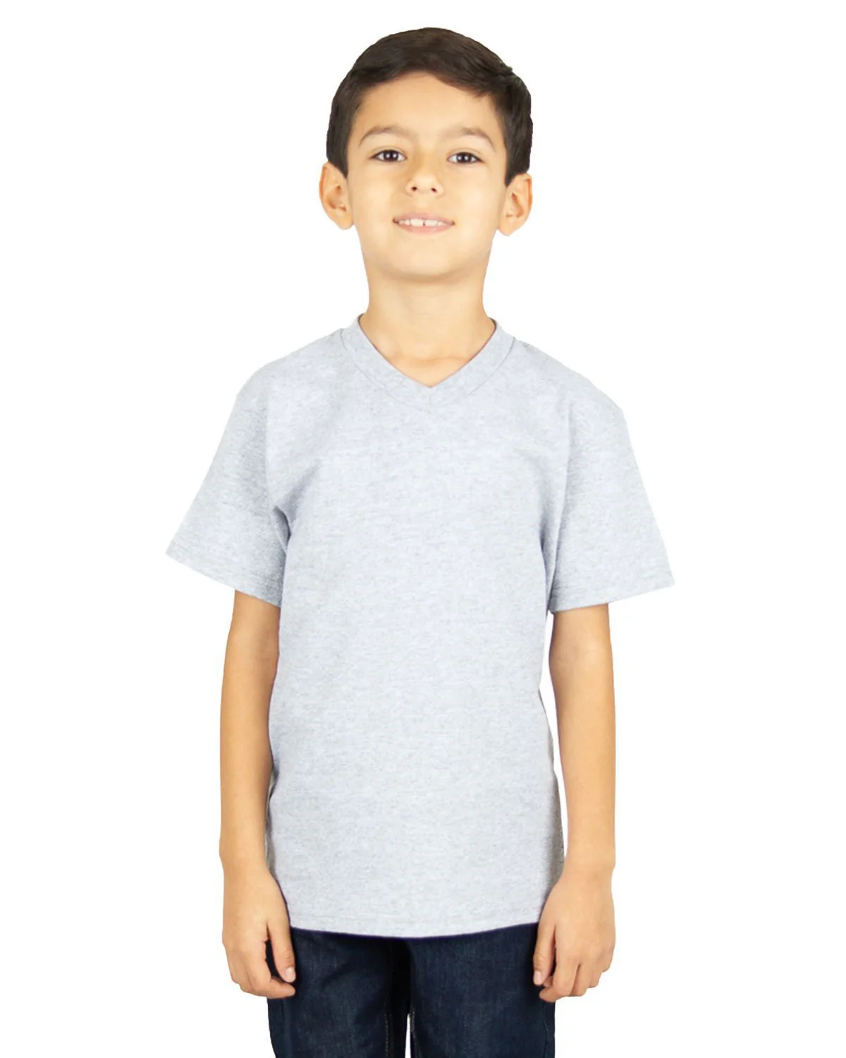 6.0 oz Kids' V-Neck - Image 4