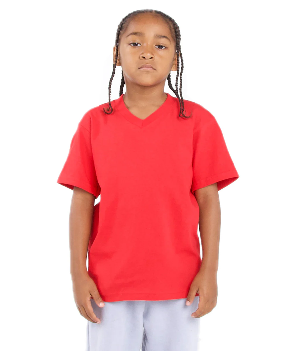 6.0 oz Kids' V-Neck - Image 7