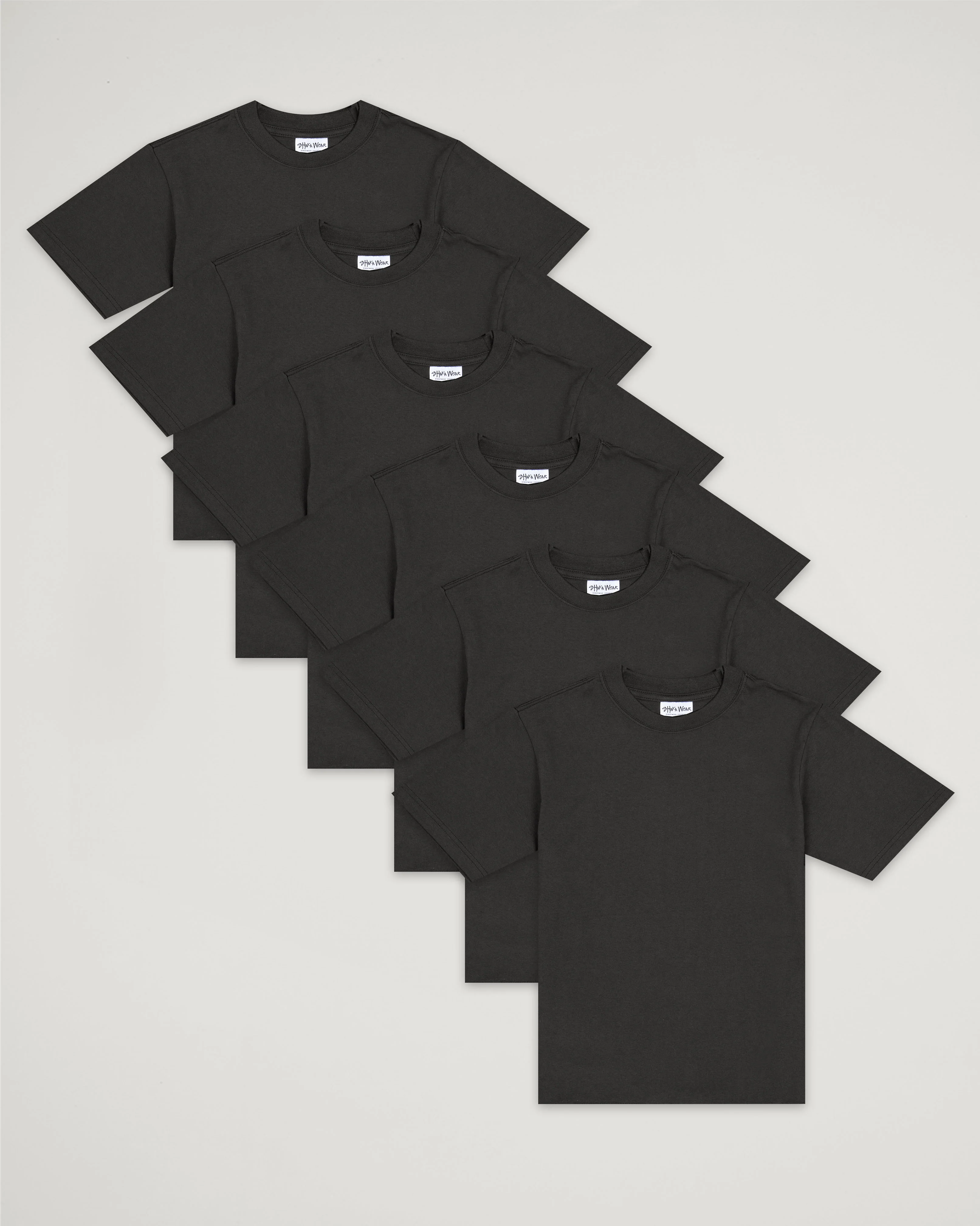 7.5oz Max Heavyweight Cropped Tee 6-Pack Bundle - Image 4