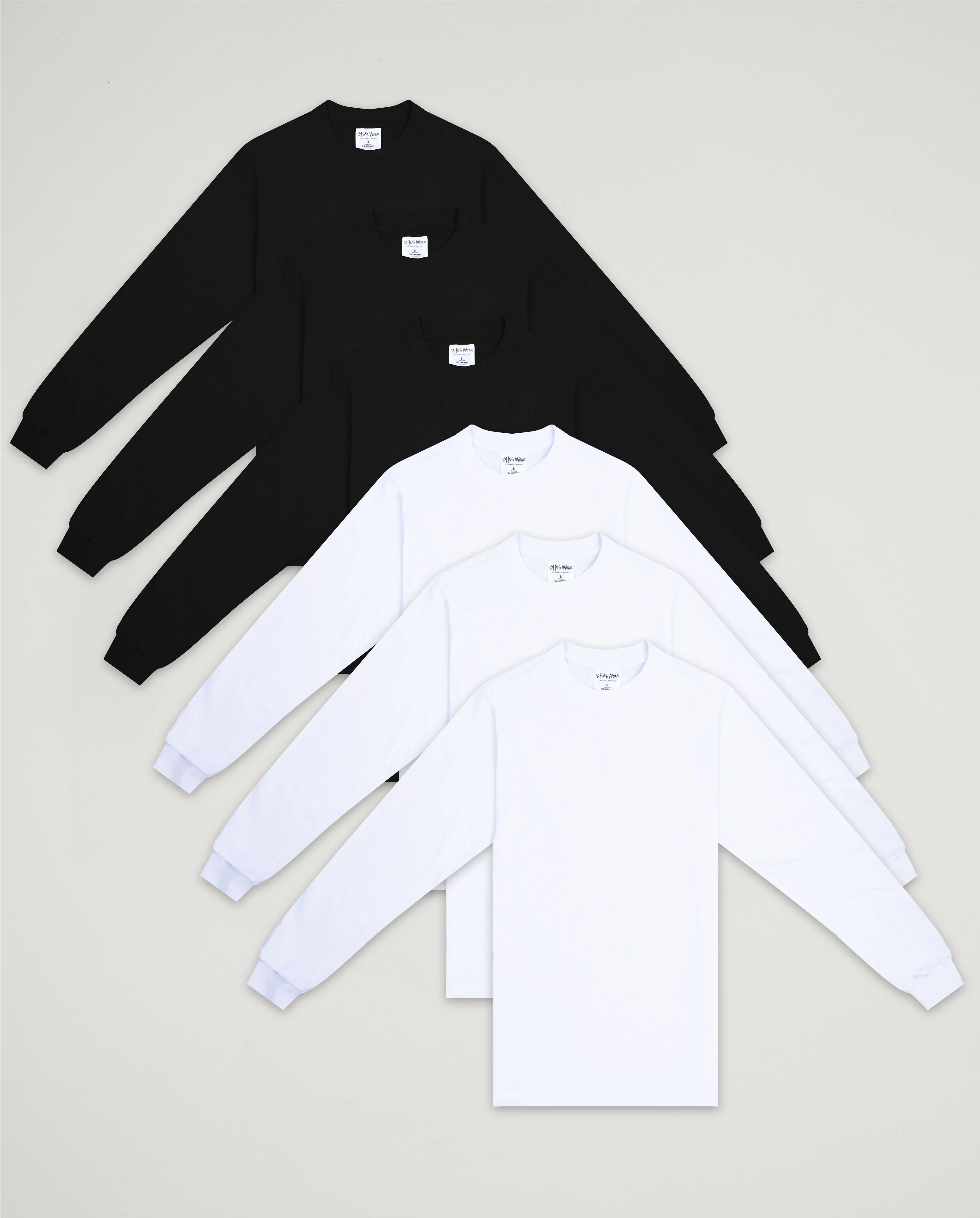 7.5oz Max Heavyweight Long Sleeve 6-Pack Bundle - Image 5