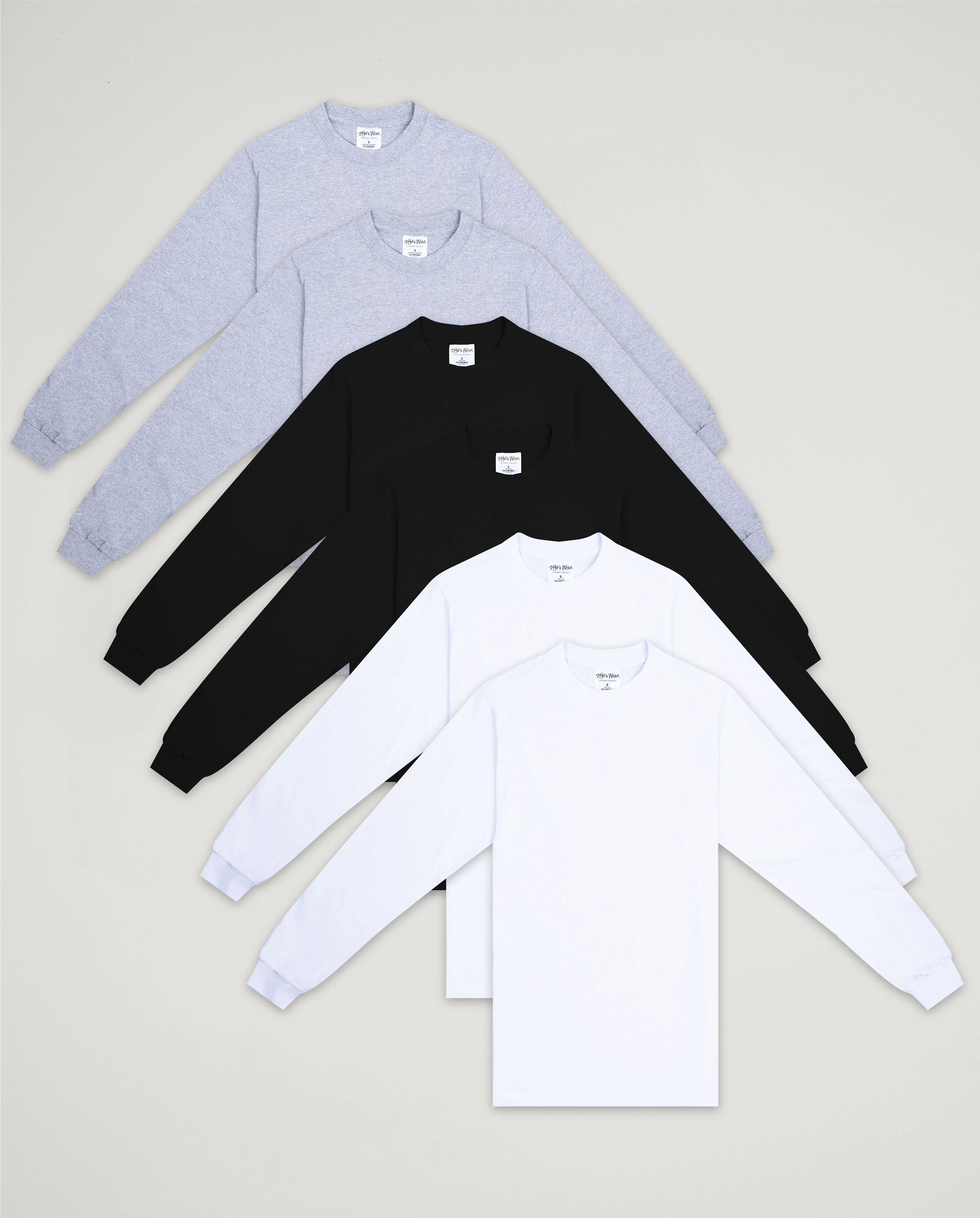 7.5oz Max Heavyweight Long Sleeve 6-Pack Bundle - Image 6