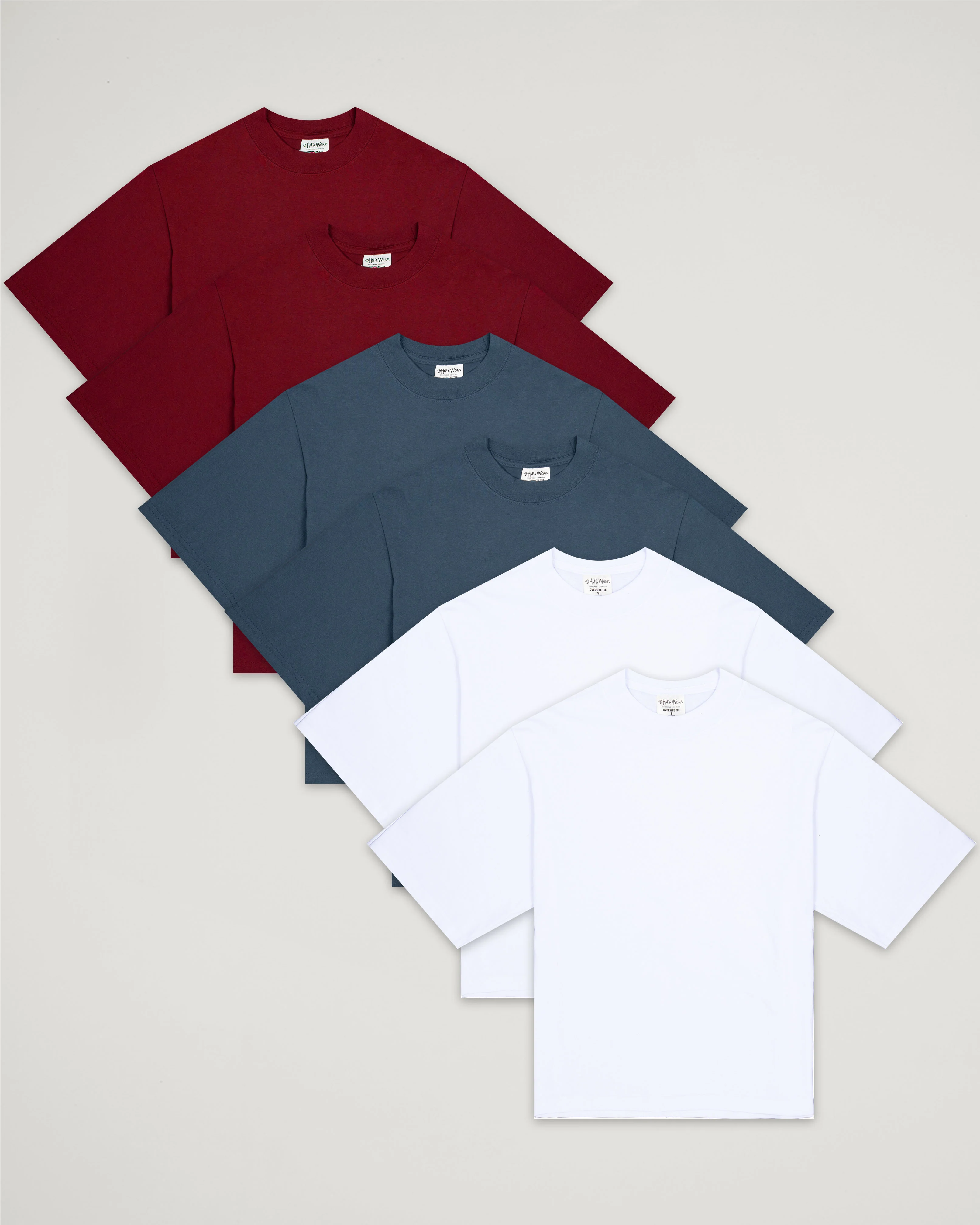 7.5oz Max Heavyweight Oversized Tee 6-Pack Bundle - Image 8