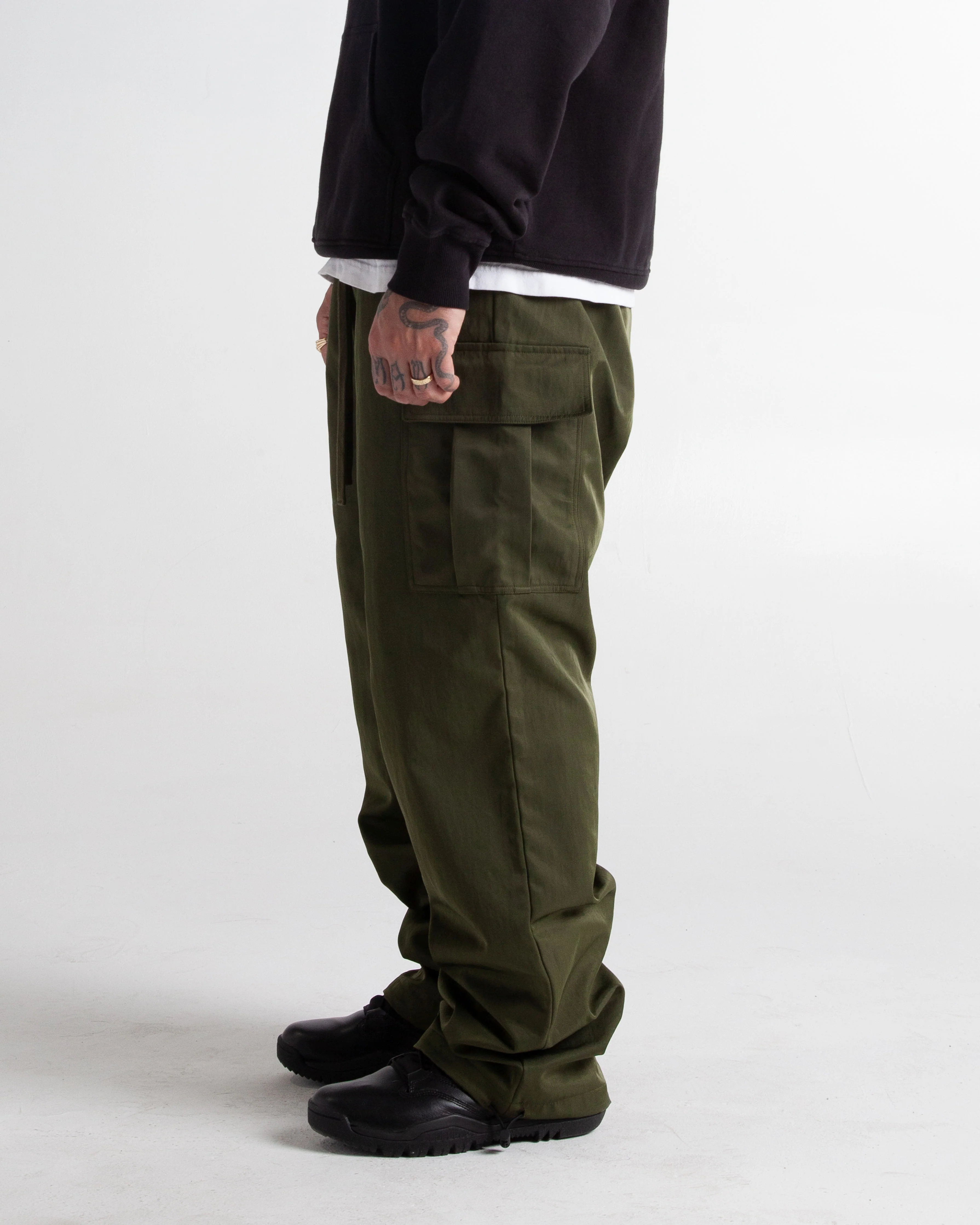 Nylon Cargo Pants - Image 4