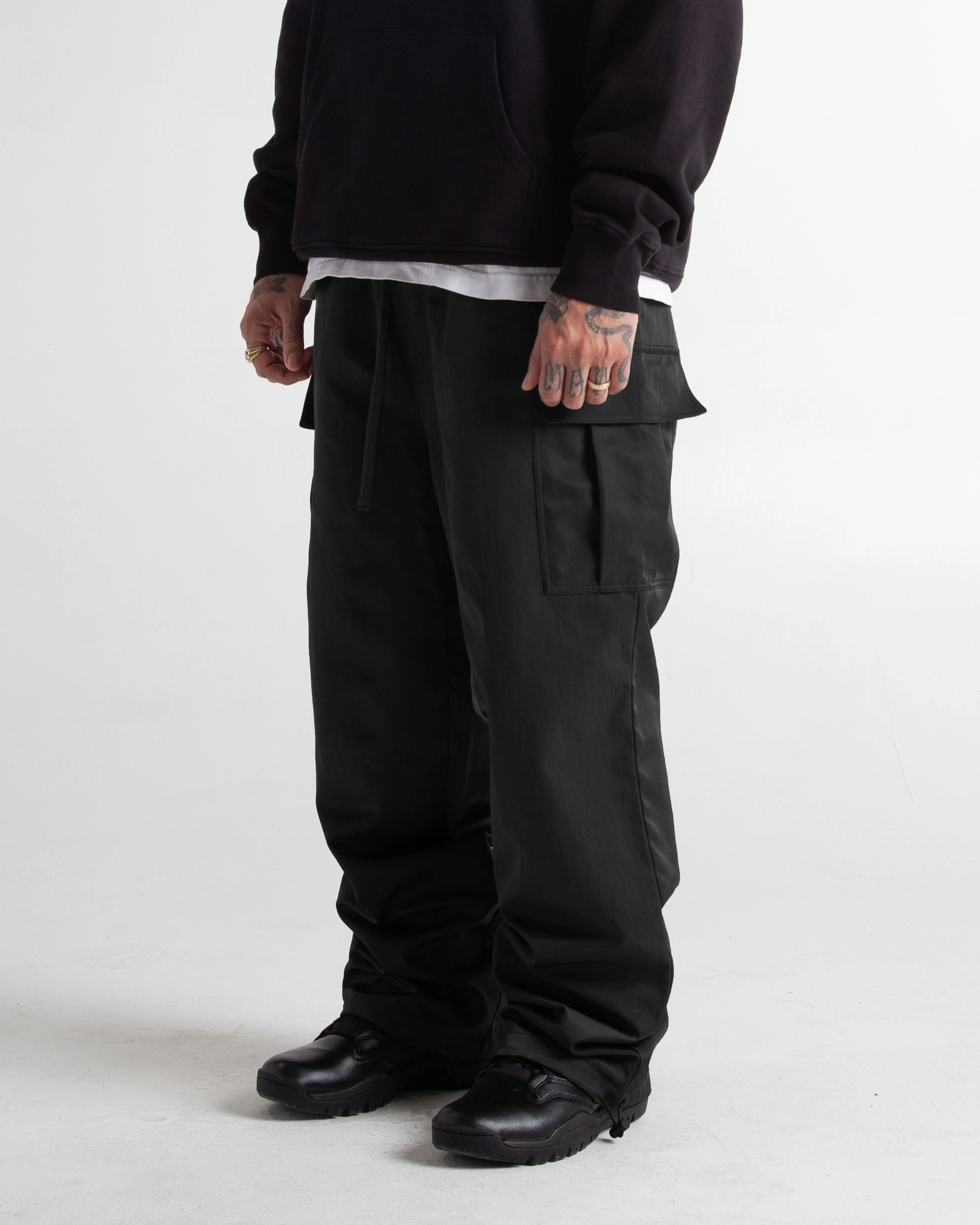 Nylon Cargo Pants - Image 9