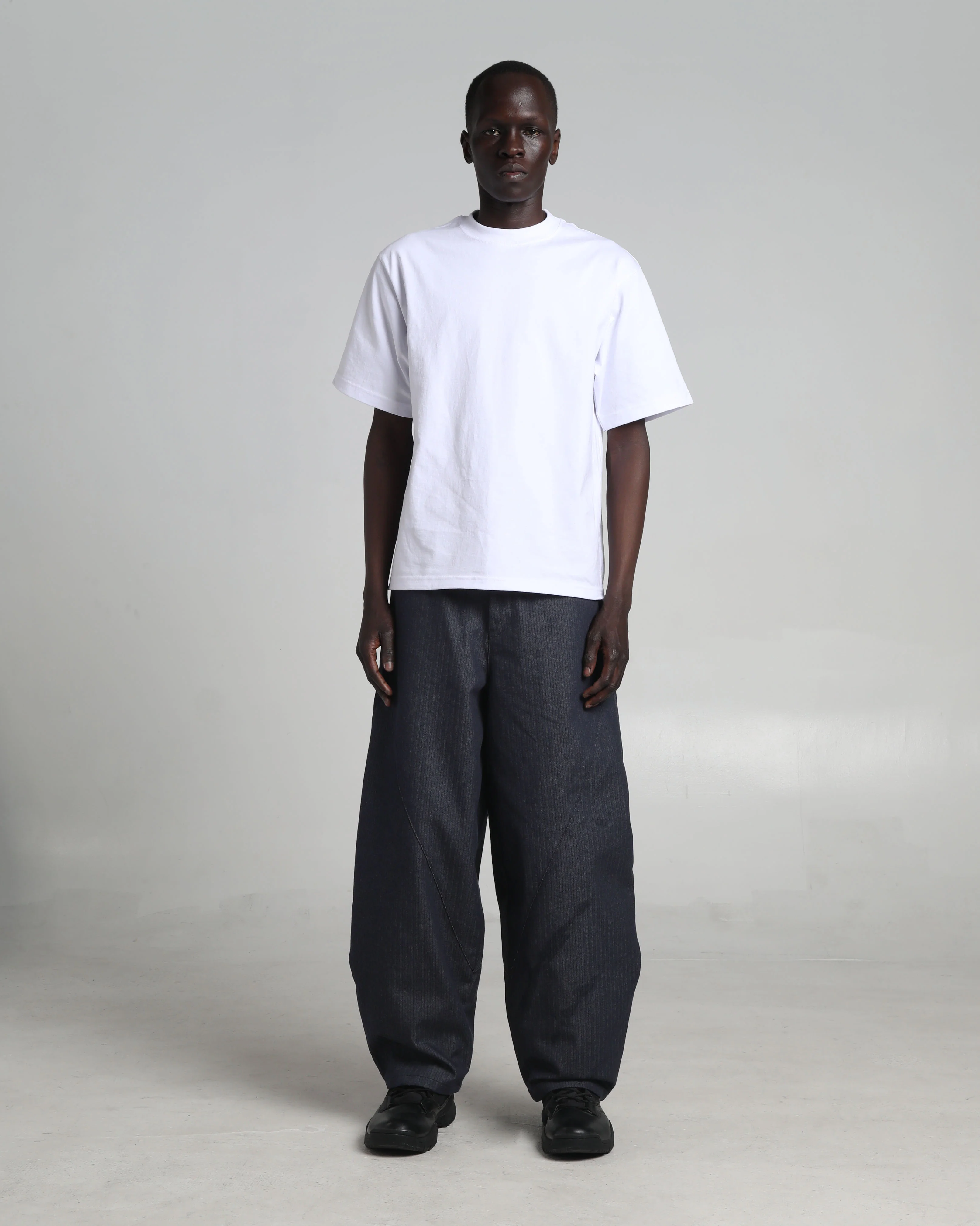 Pinstripe Denim