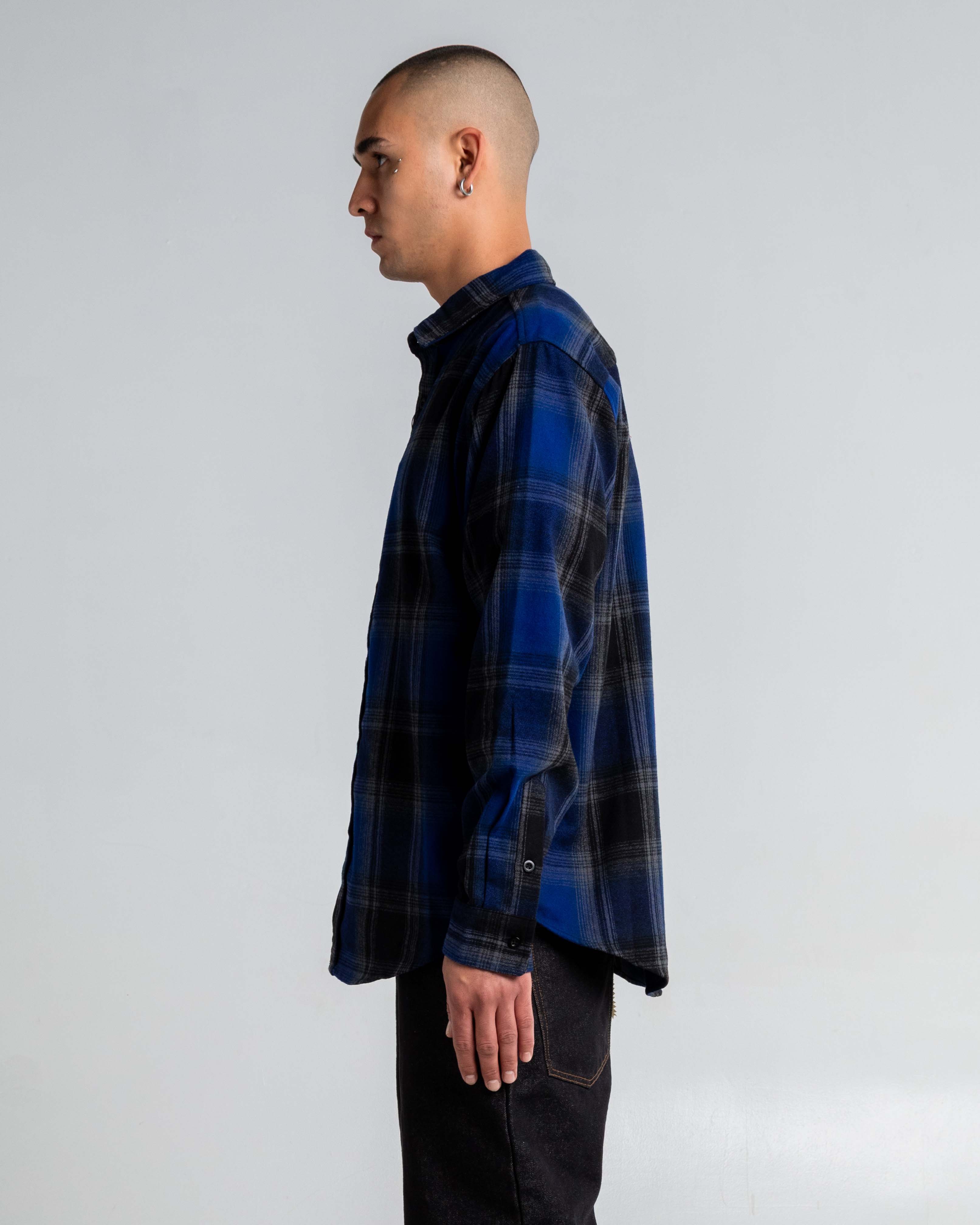 Plaid Flannel Overshirt - Image 11