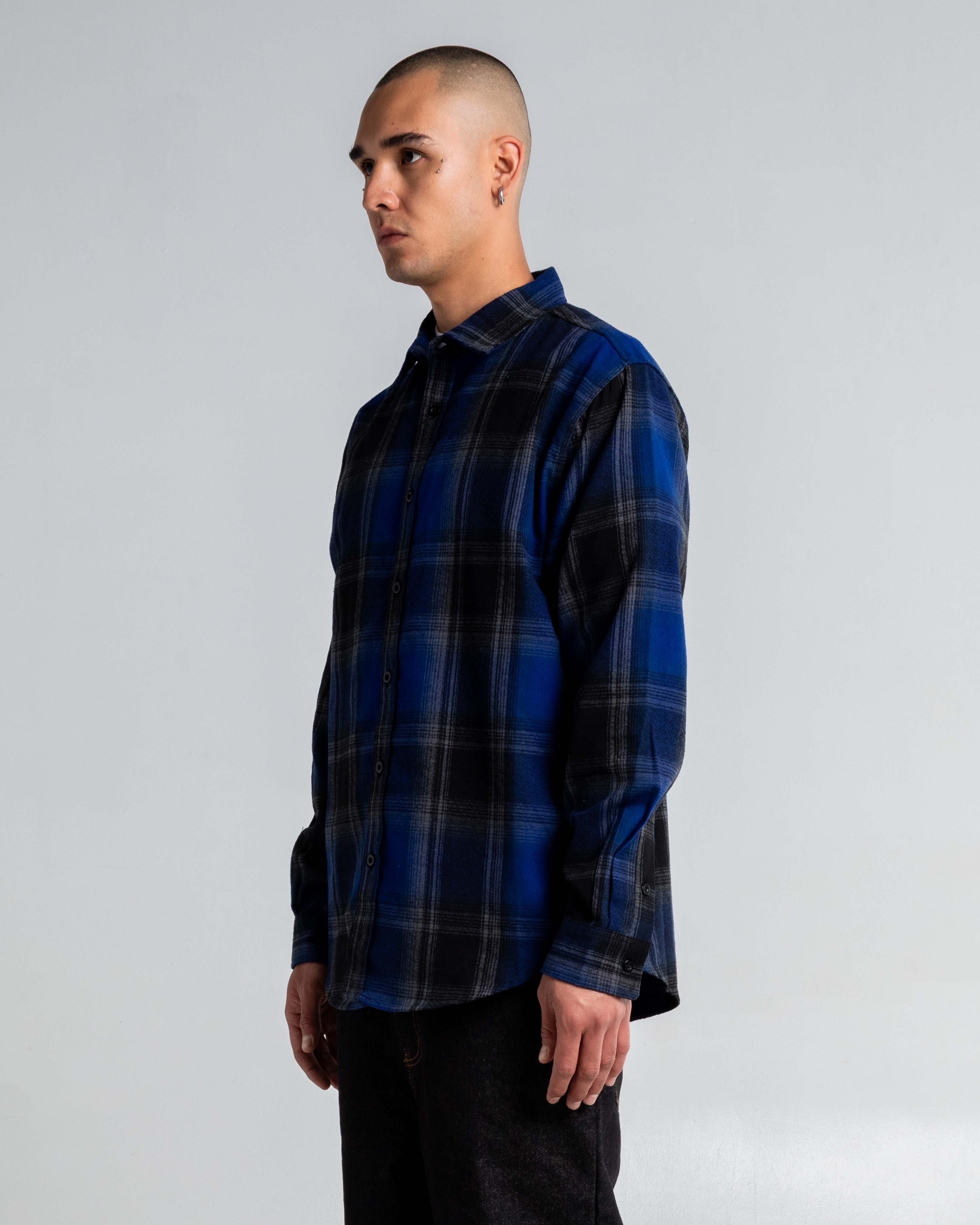 Plaid Flannel Overshirt - Image 12