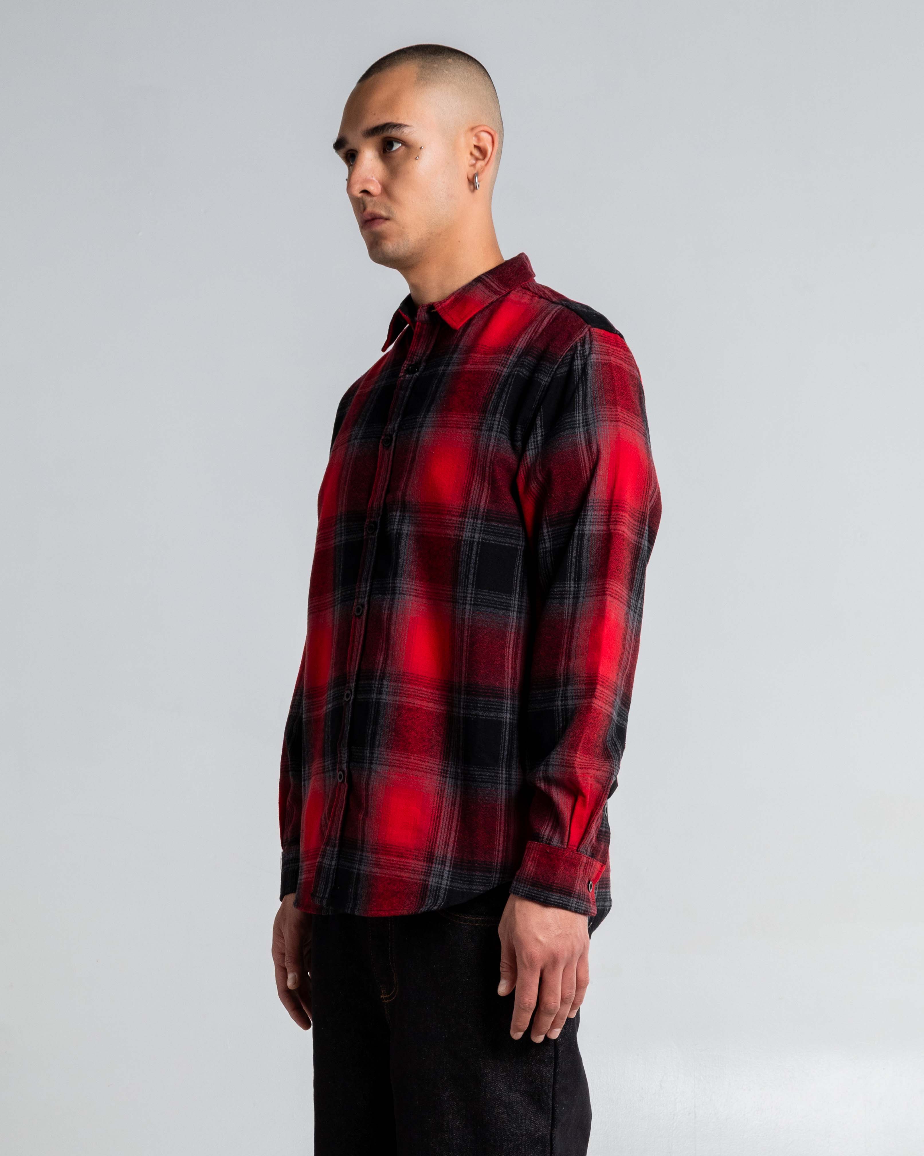 Plaid Flannel Overshirt - Image 8