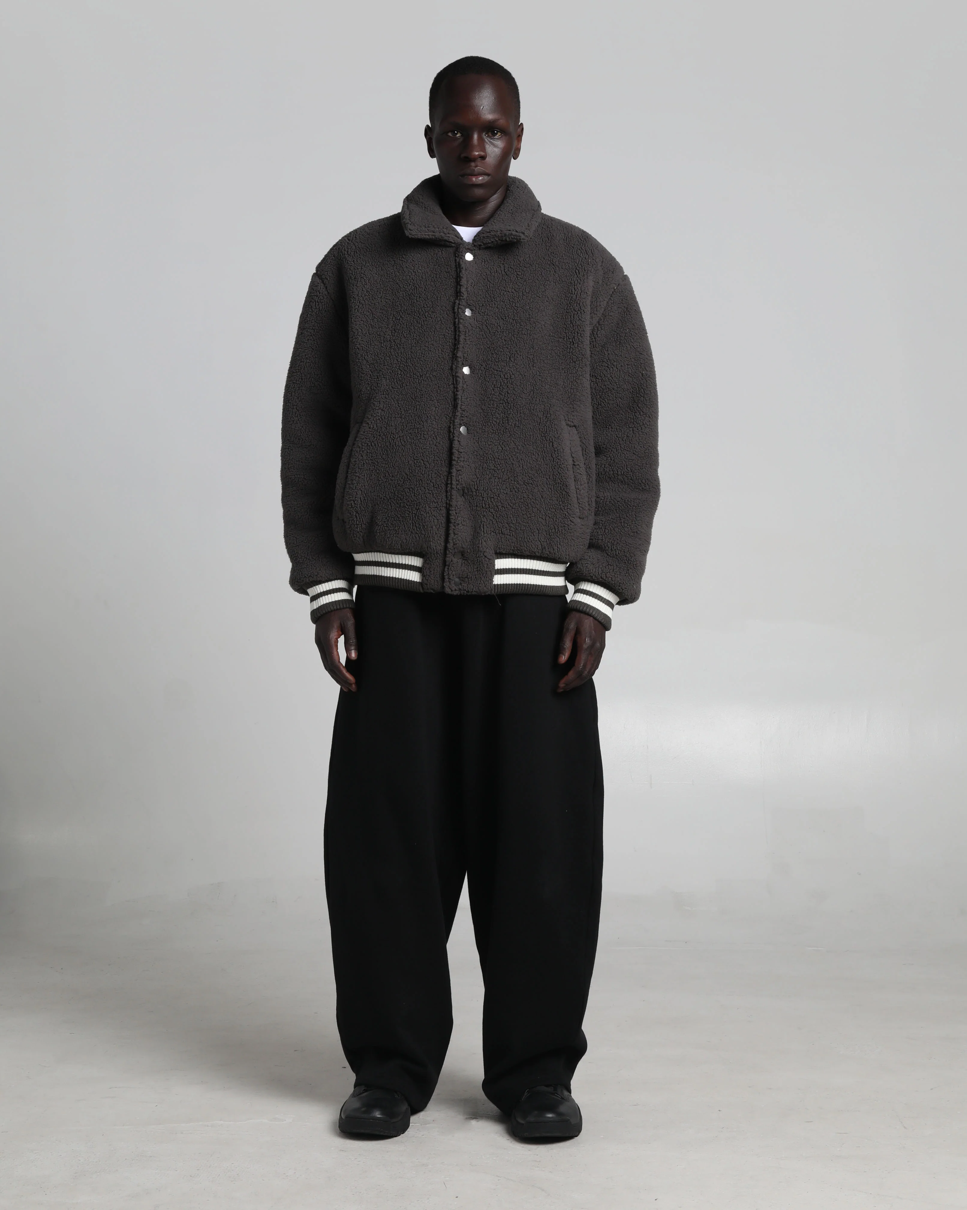 Sherpa Varsity Jacket