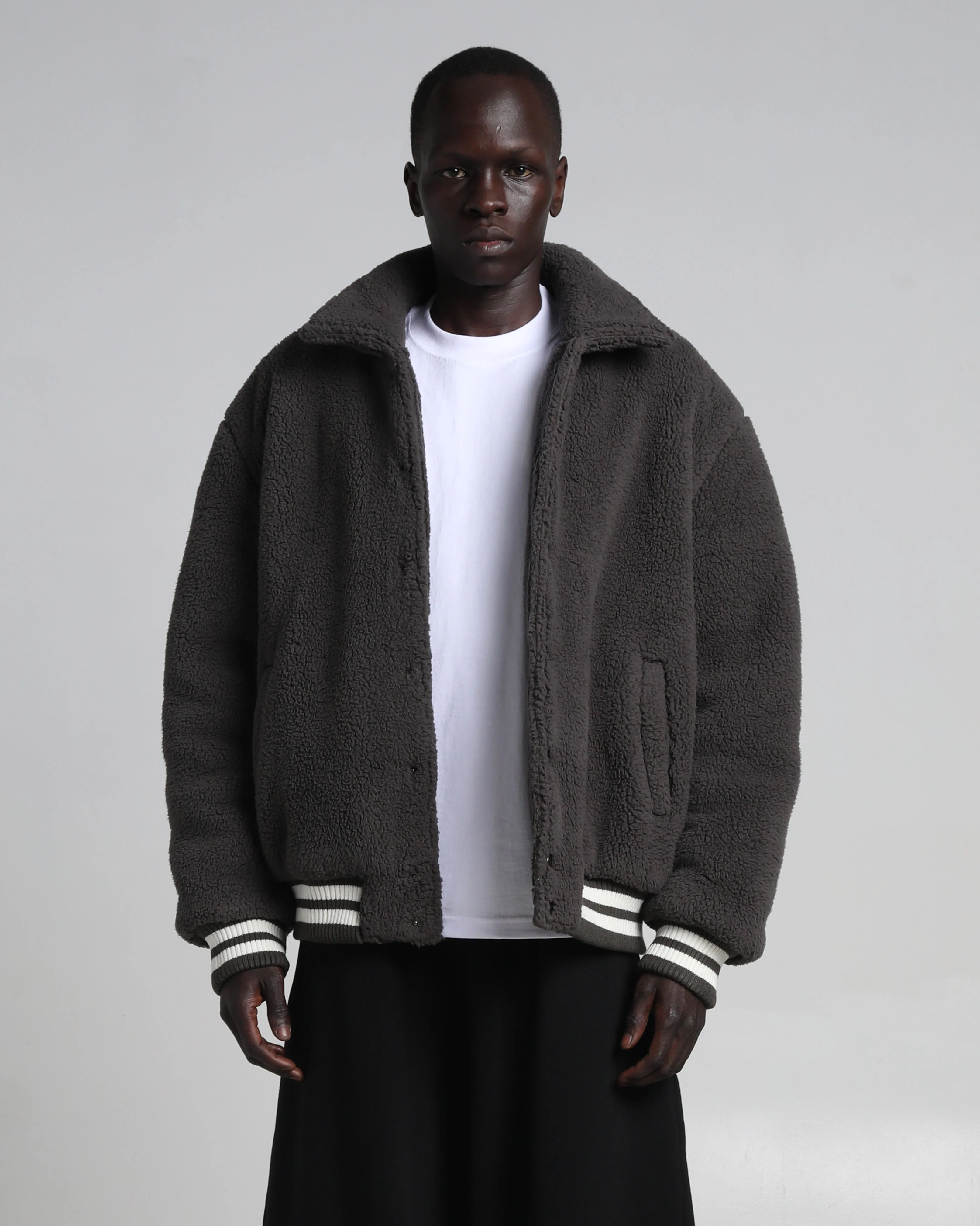 Sherpa Varsity Jacket - Image 2